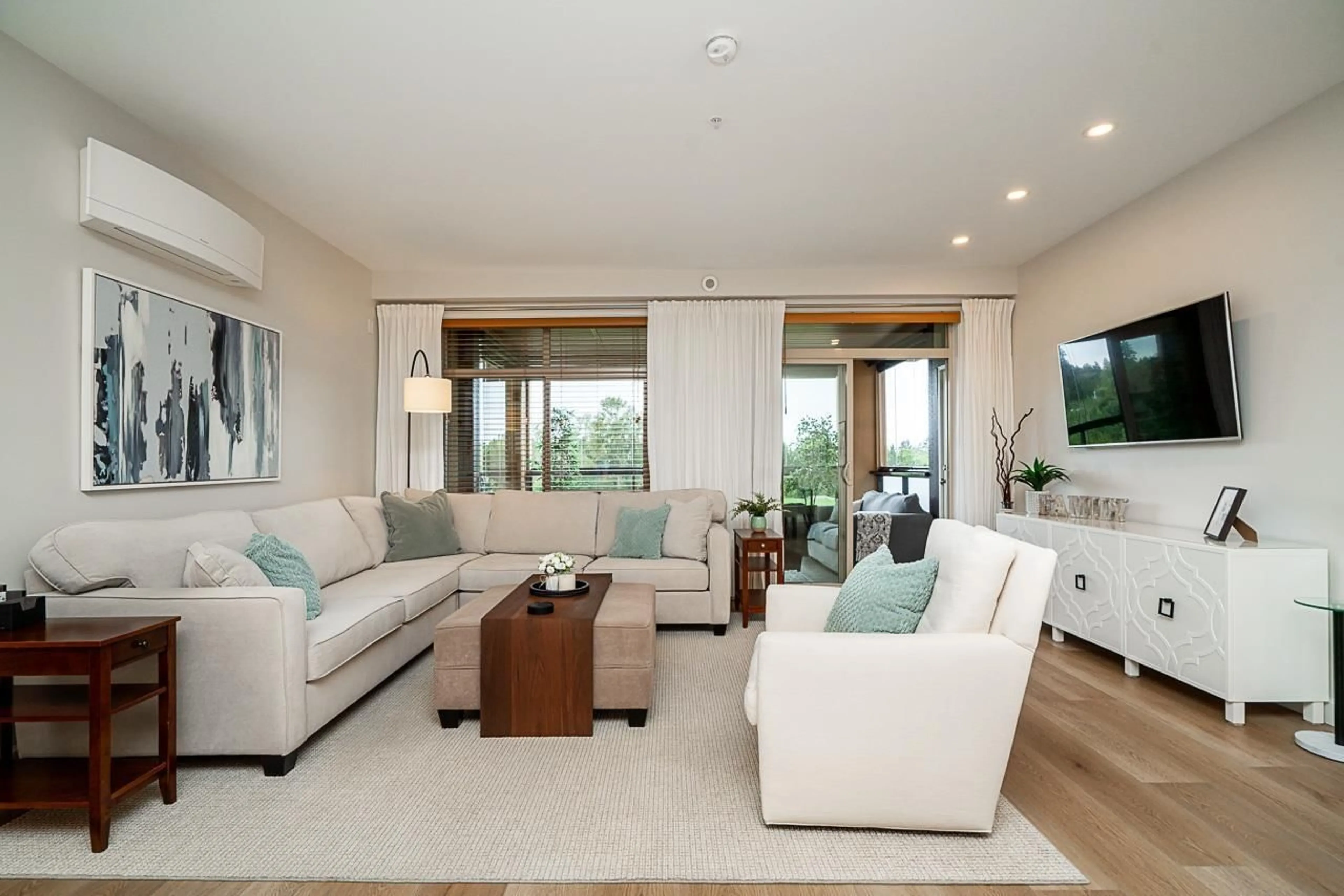 Living room with furniture, unknown for 311 - 8157 207 STREET, Langley British Columbia V2Y0V4