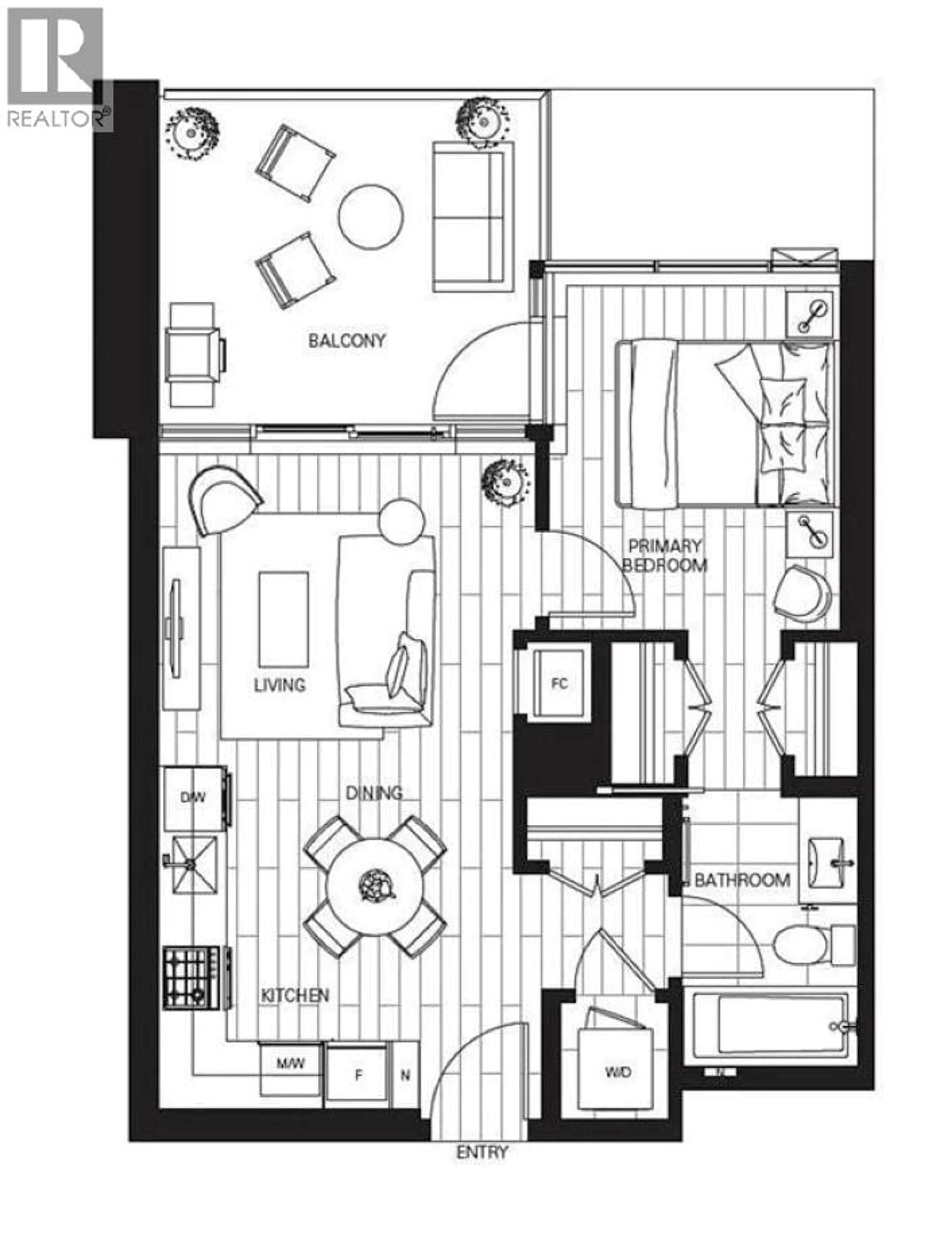 Floor plan for 1707 - 505 NELSON STREET, Coquitlam British Columbia V3J0R5