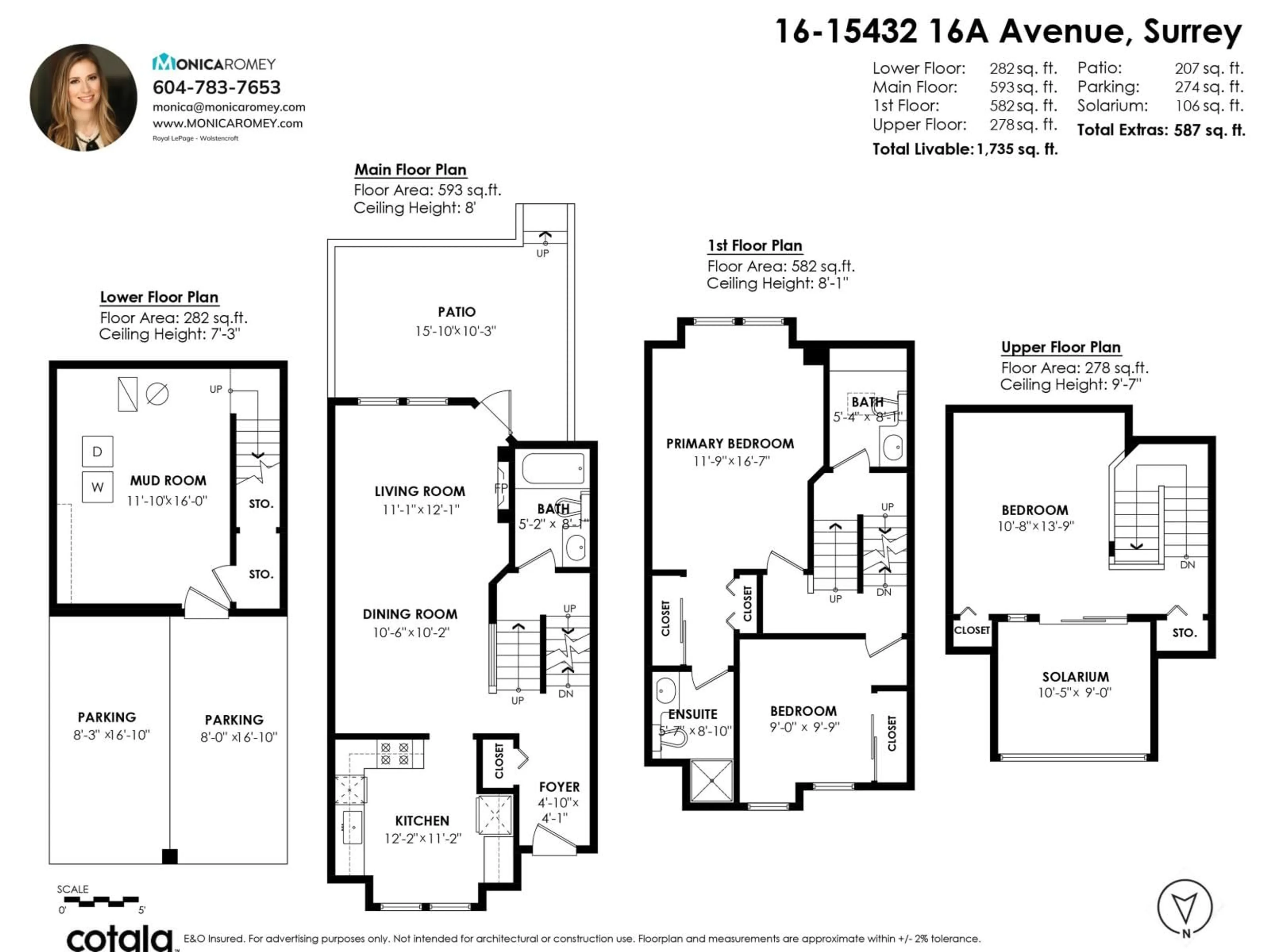 Floor plan for 16 - 15432 16A AVENUE, Surrey British Columbia V4A1T3