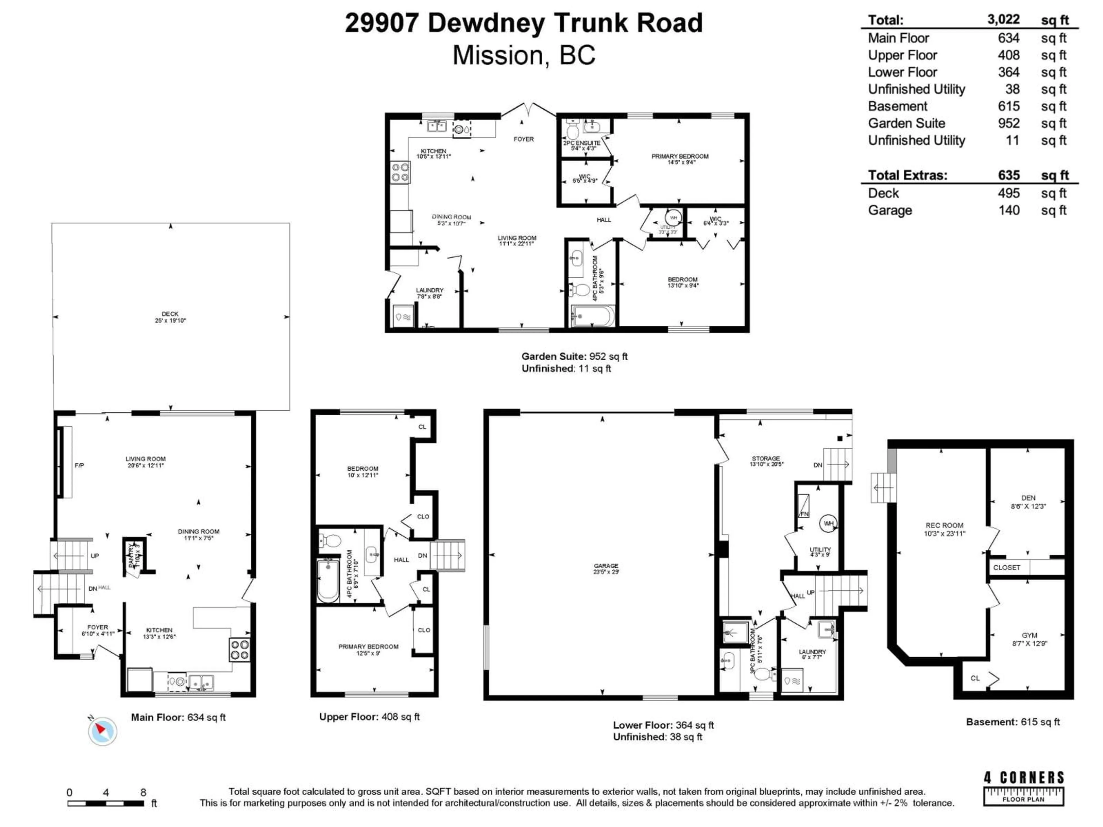 Floor plan for 29907 DEWDNEY TRUNK ROAD, Mission British Columbia V4S1B7