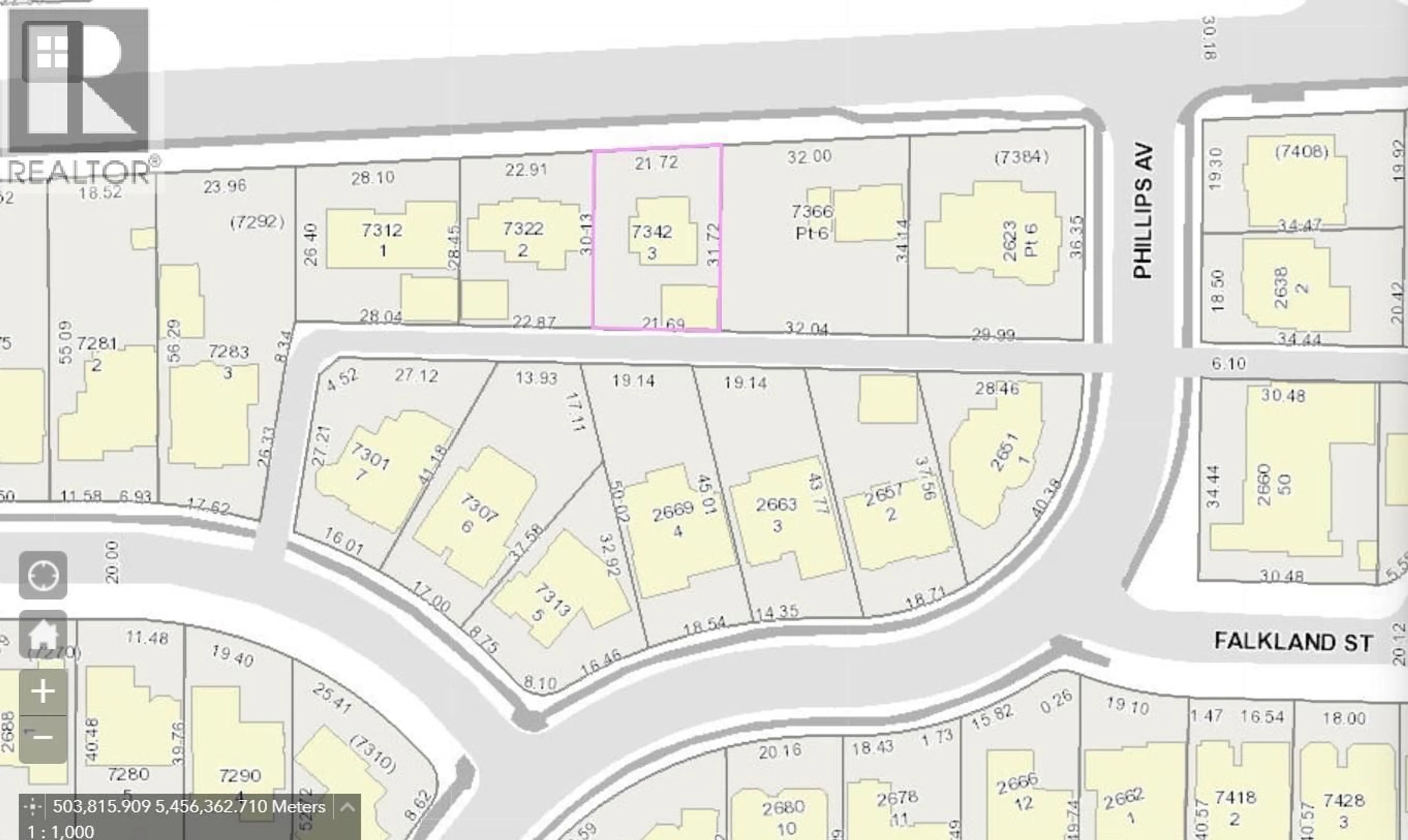 Floor plan for 7342 BROADWAY, Burnaby British Columbia V5A1S2