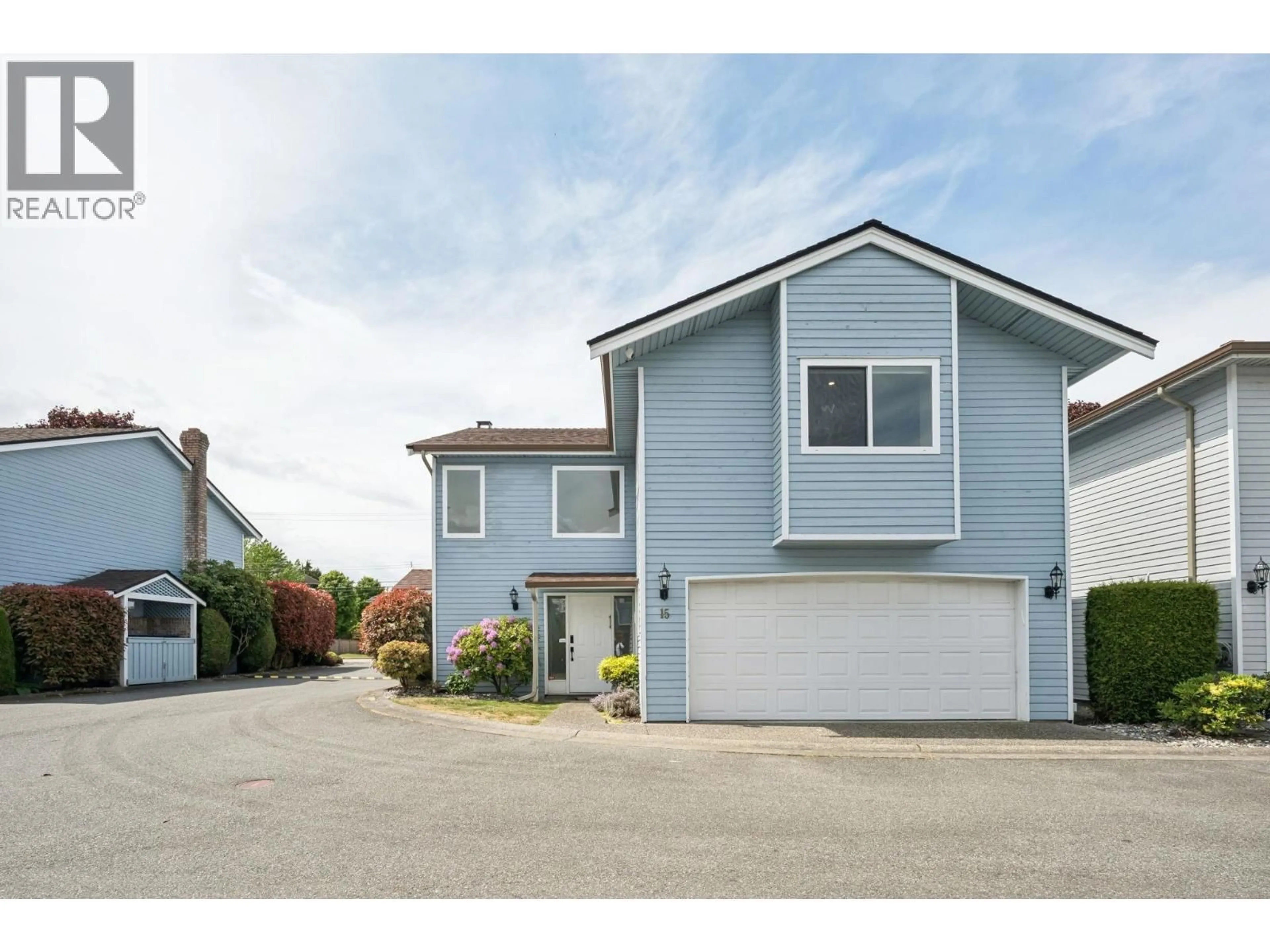 Home with vinyl exterior material, street for 15 - 9688 NO. 2 ROAD, Richmond British Columbia V7E2E1