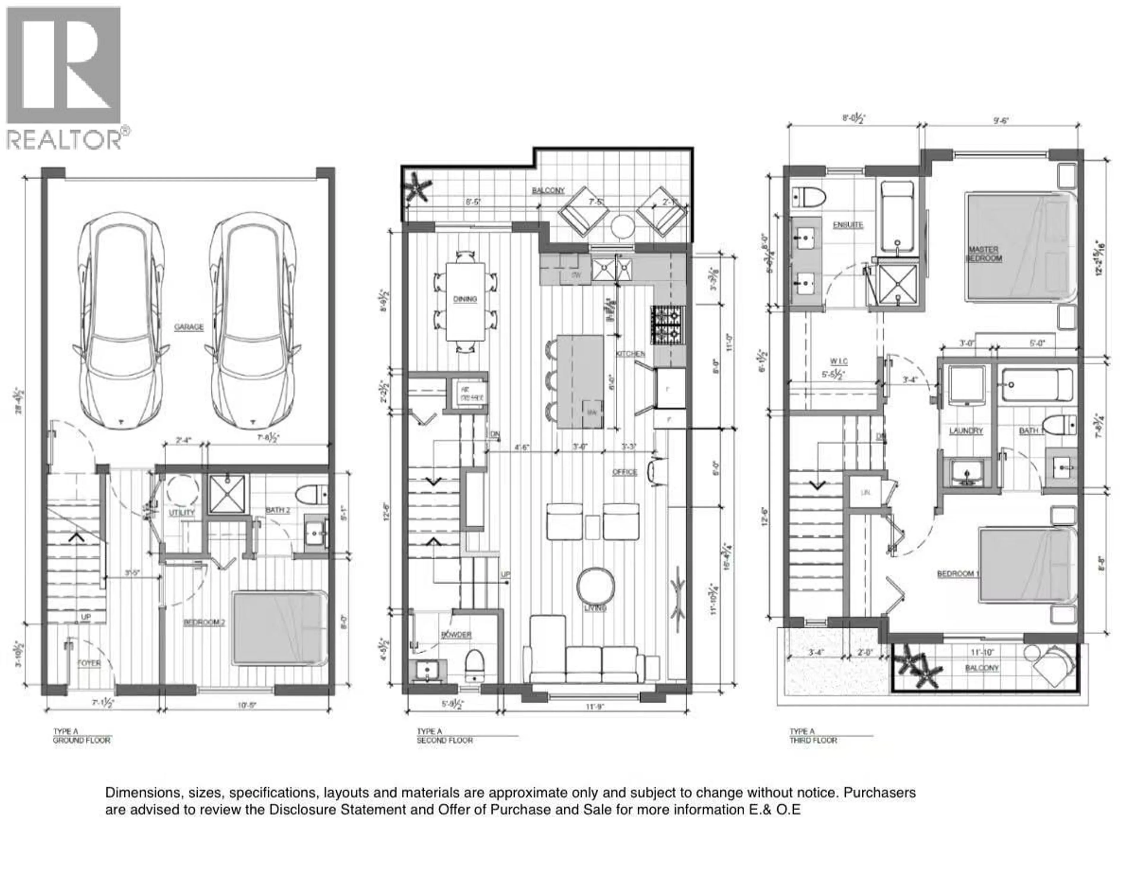 Floor plan for 4 - 7580 NO. 1 ROAD, Richmond British Columbia V7C0G6