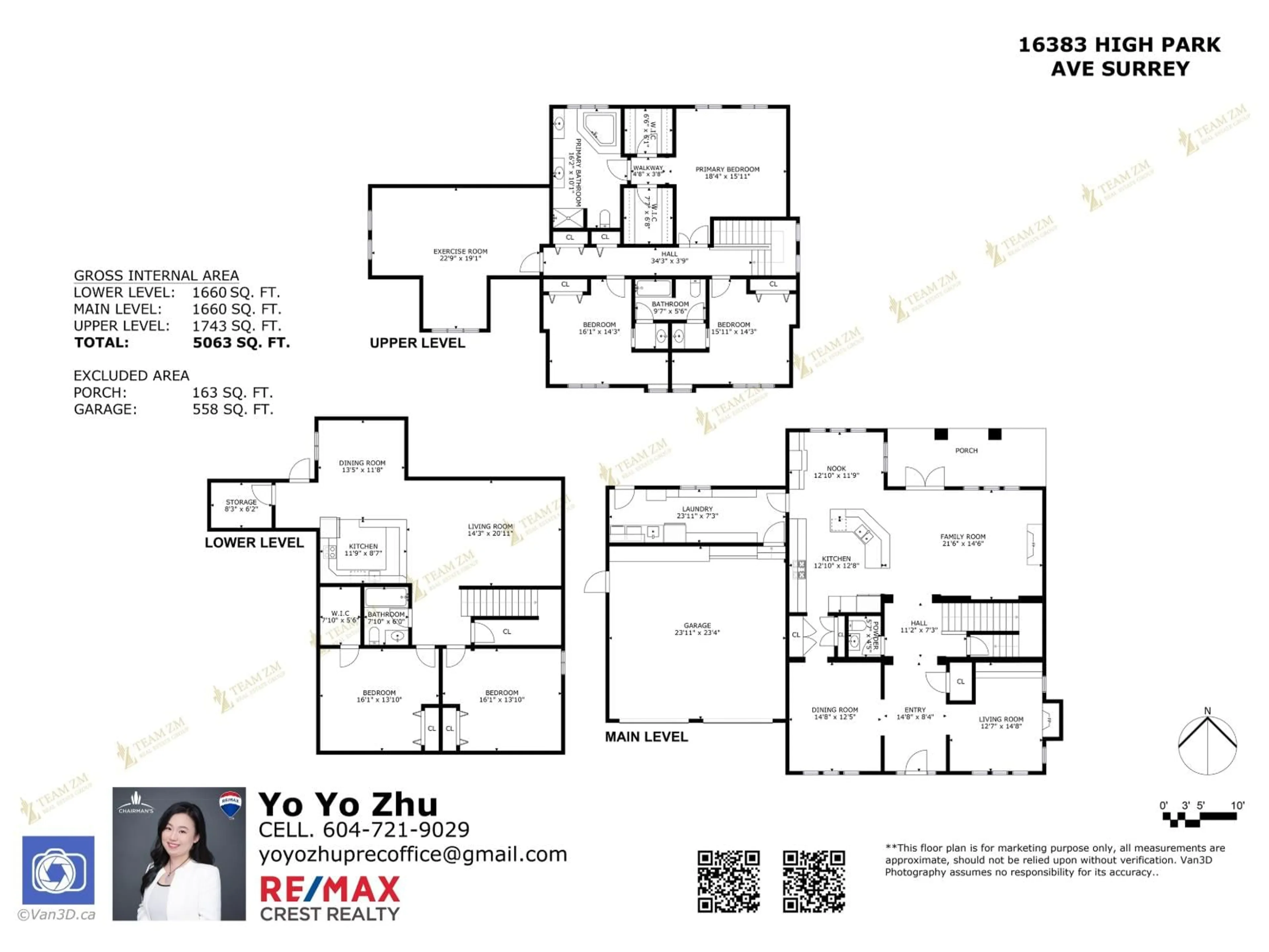 Floor plan for 16383 HIGH PARK AVENUE, Surrey British Columbia V3Z0M1