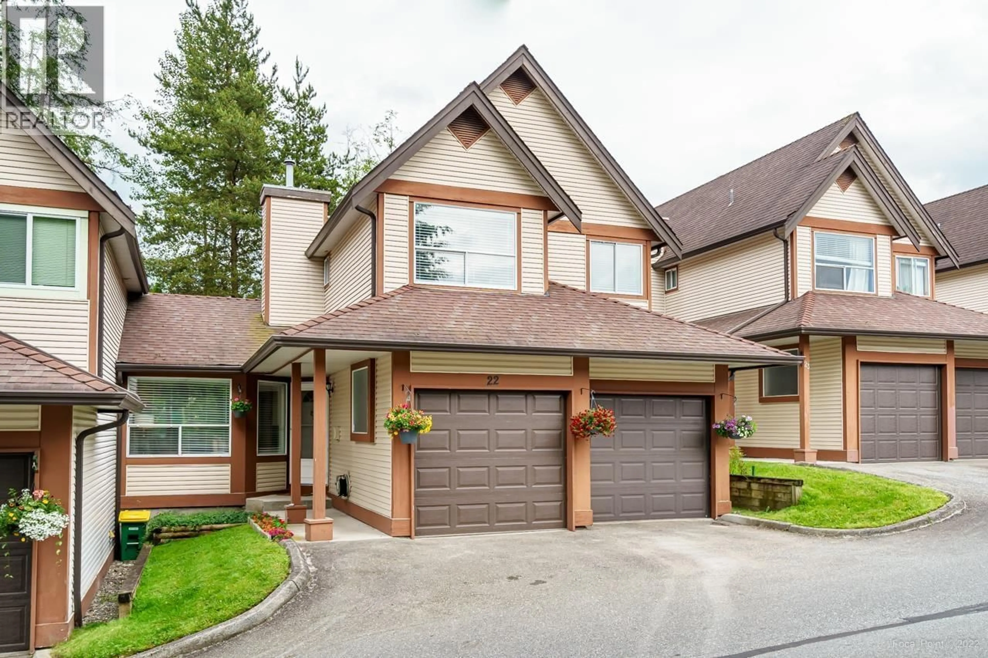 Home with brick exterior material, street for 22 - 23151 HANEY, Maple Ridge British Columbia V2X0S5