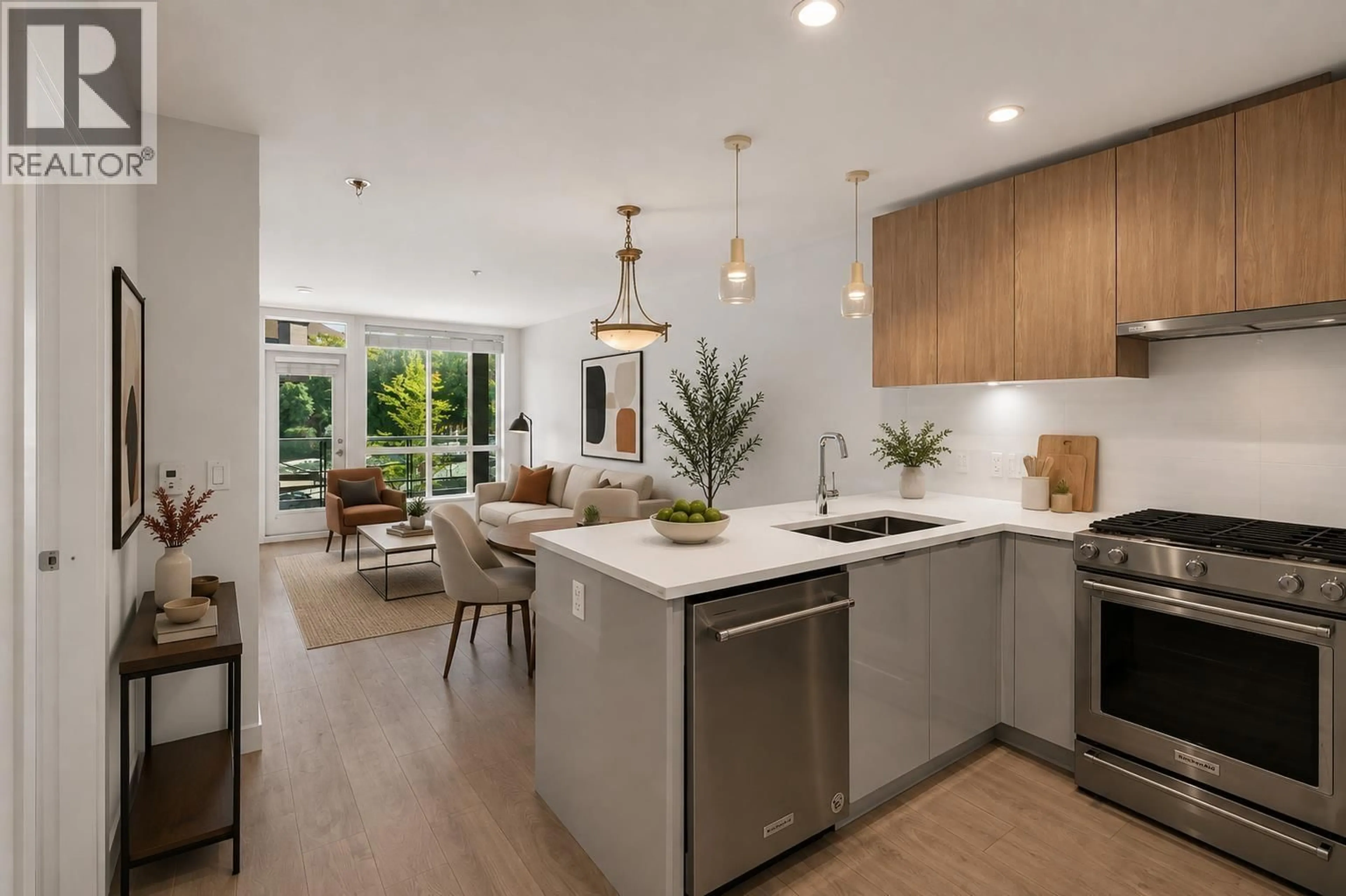 Open concept kitchen, unknown for 210 - 108 8TH STREET, North Vancouver British Columbia V7L0H1