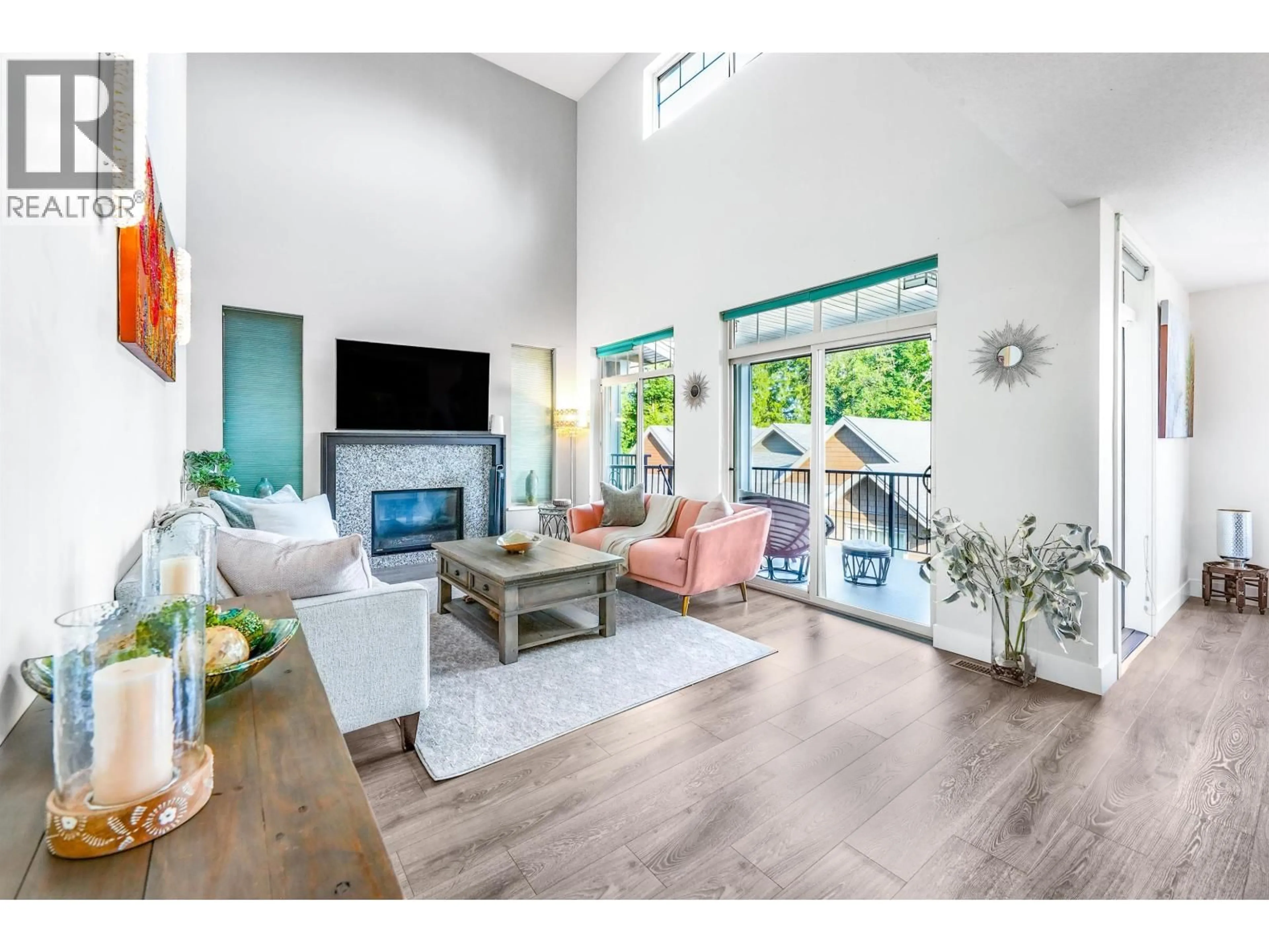 Living room with furniture, unknown for 105 - 3450 DAVID AVENUE, Coquitlam British Columbia V3E0B8