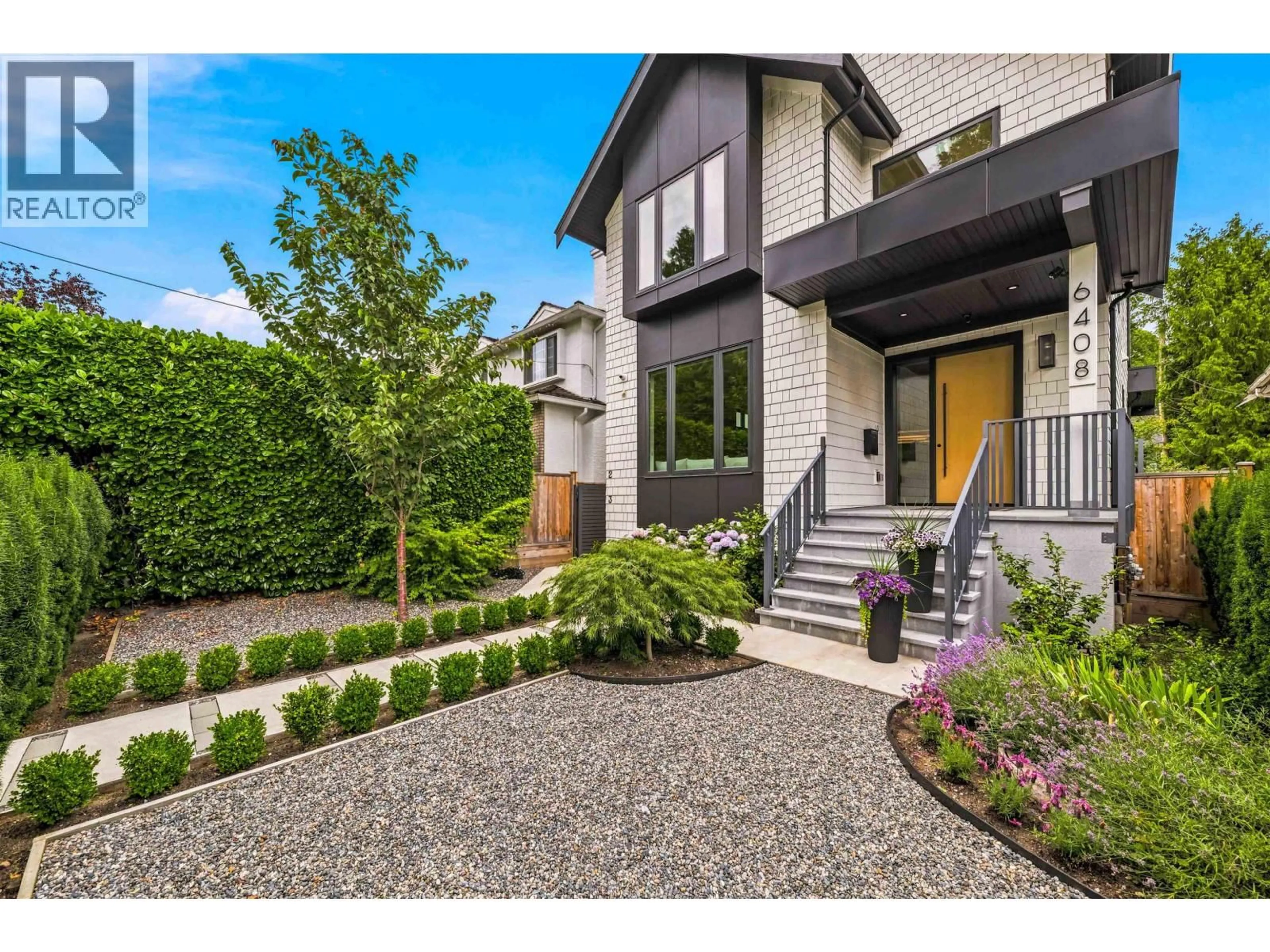 Home with brick exterior material, street for 6408 VINE STREET, Vancouver British Columbia V6M4B1