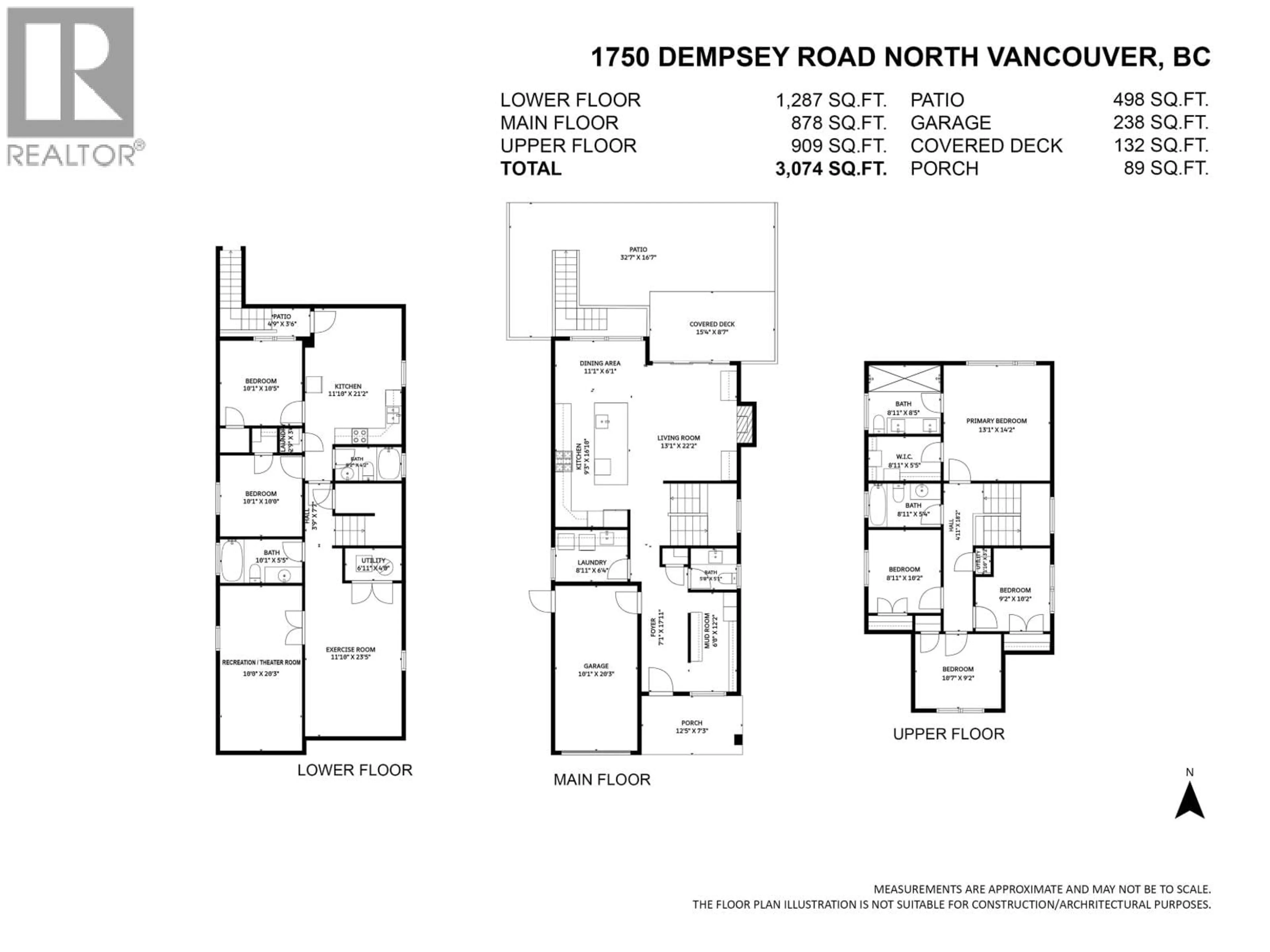 Floor plan for 1750 DEMPSEY ROAD, North Vancouver British Columbia V7K1T4