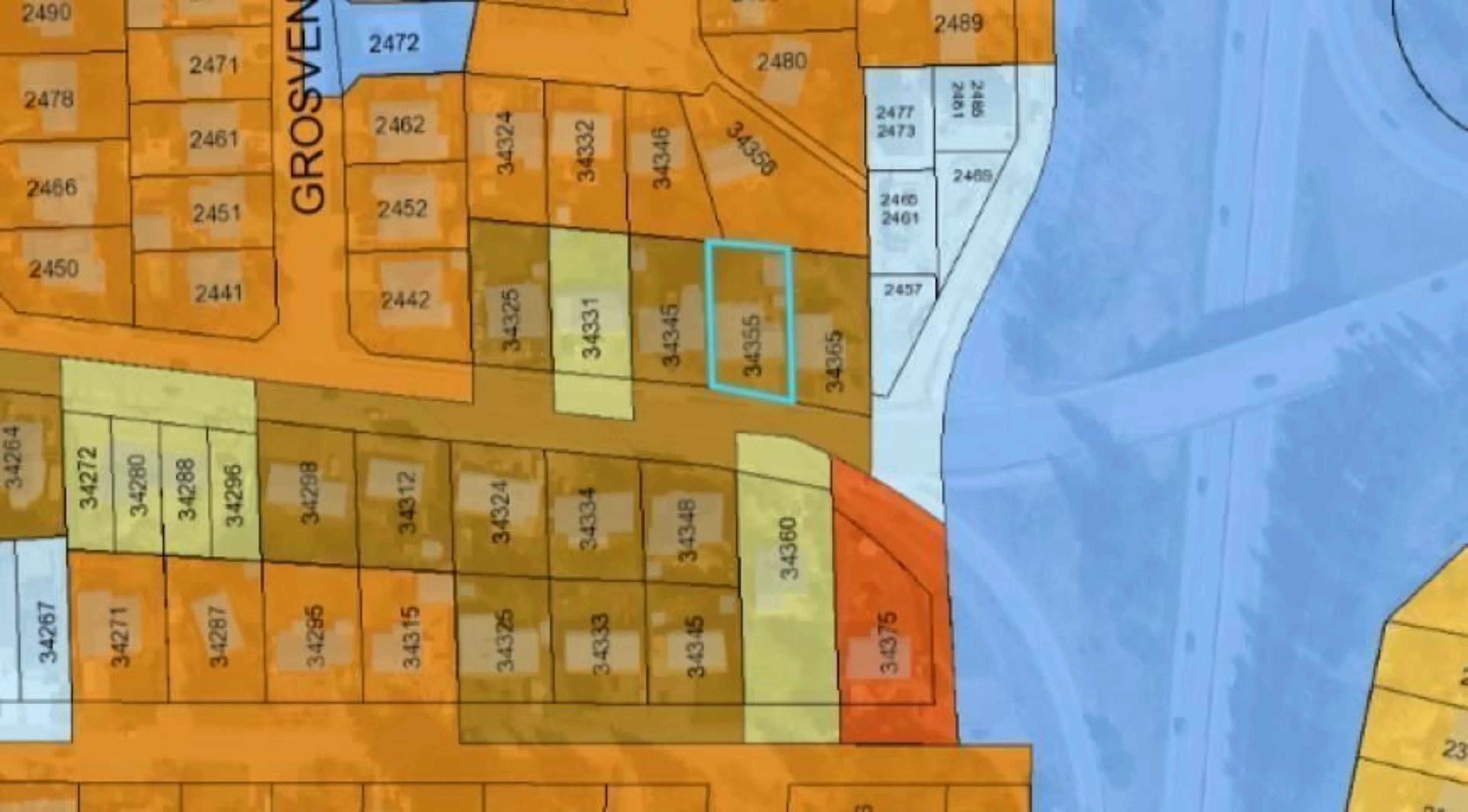 Picture of a map for 34355 OLD YALE ROAD, Abbotsford British Columbia V2S2K6