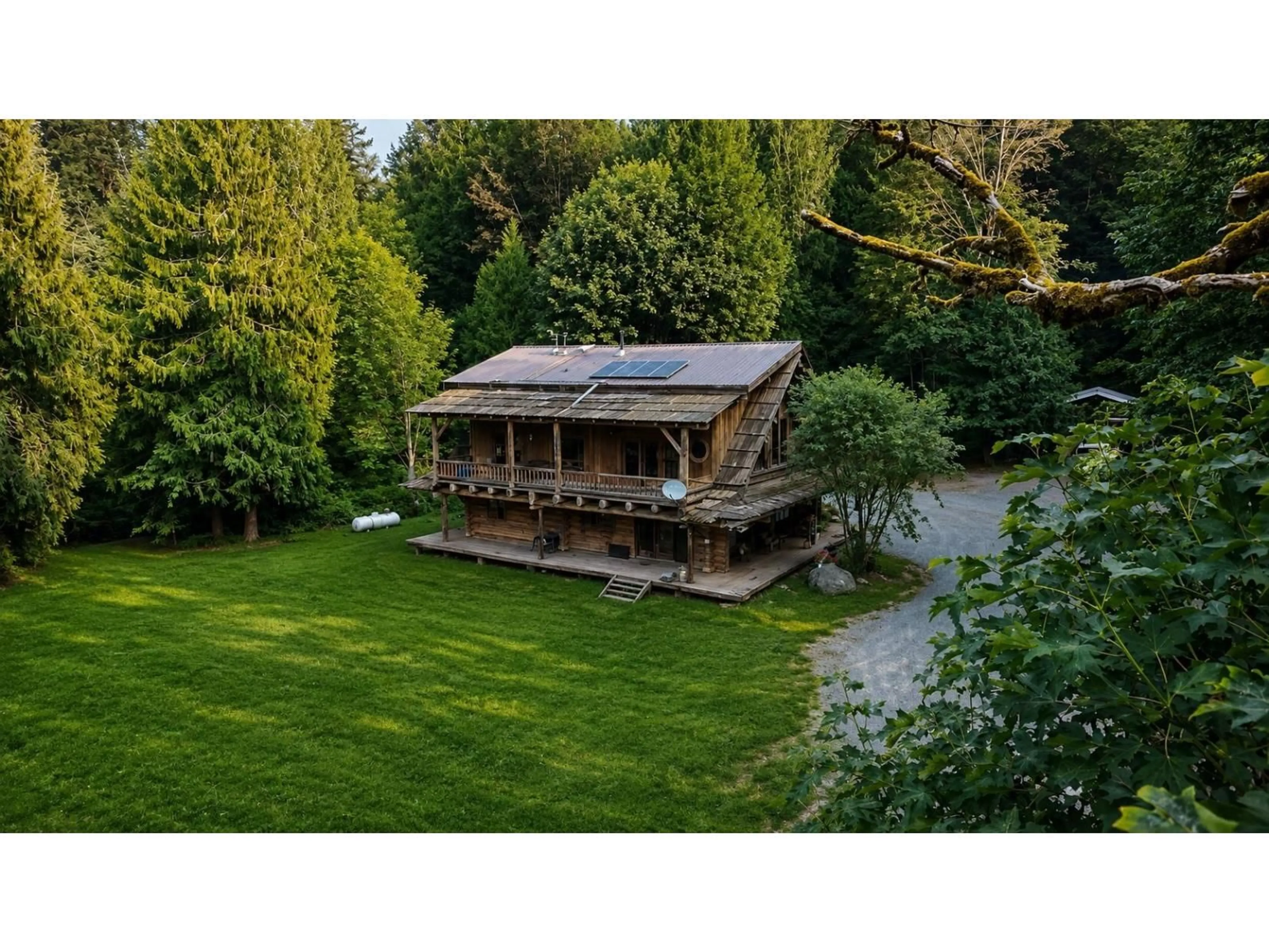 A pic from outside/outdoor area/front of a property/back of a property/a pic from drone, unknown for 55270 CHILLIWACK BENCH FSR ROAD, Chilliwack British Columbia V4Z1B3