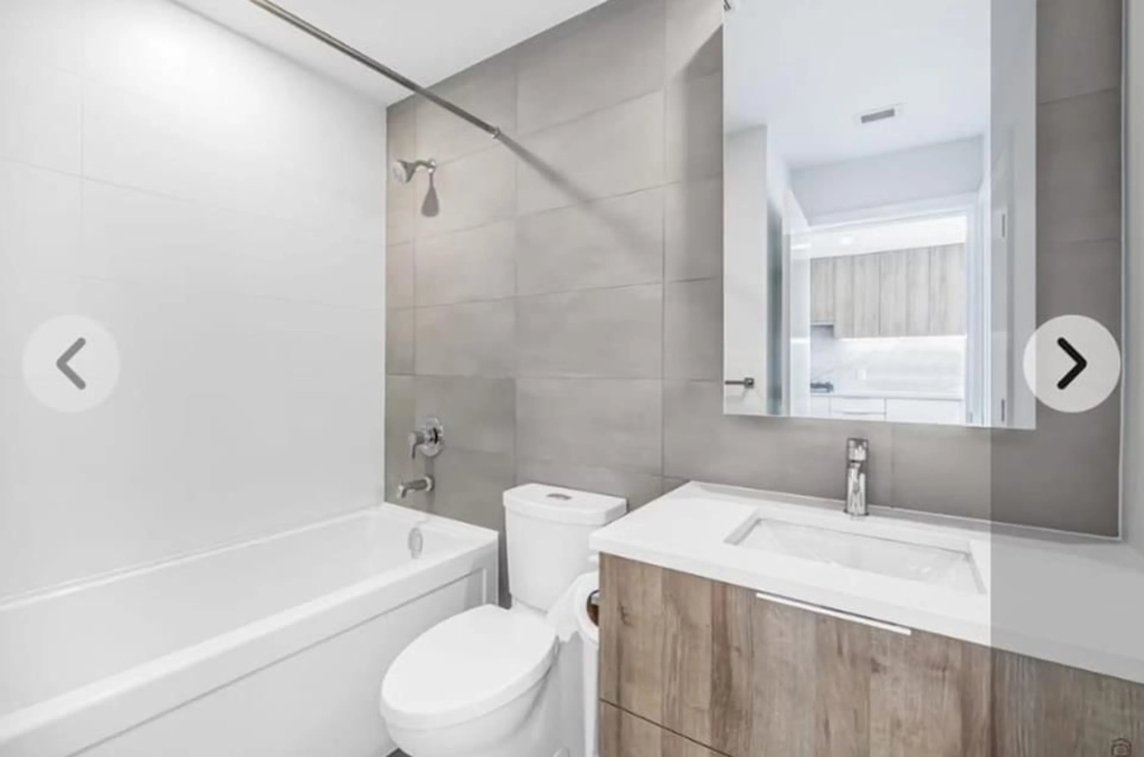 Standard bathroom, ceramic/tile floor for 1205 - 13387 OLD YALE ROAD, Surrey British Columbia V3T0V6