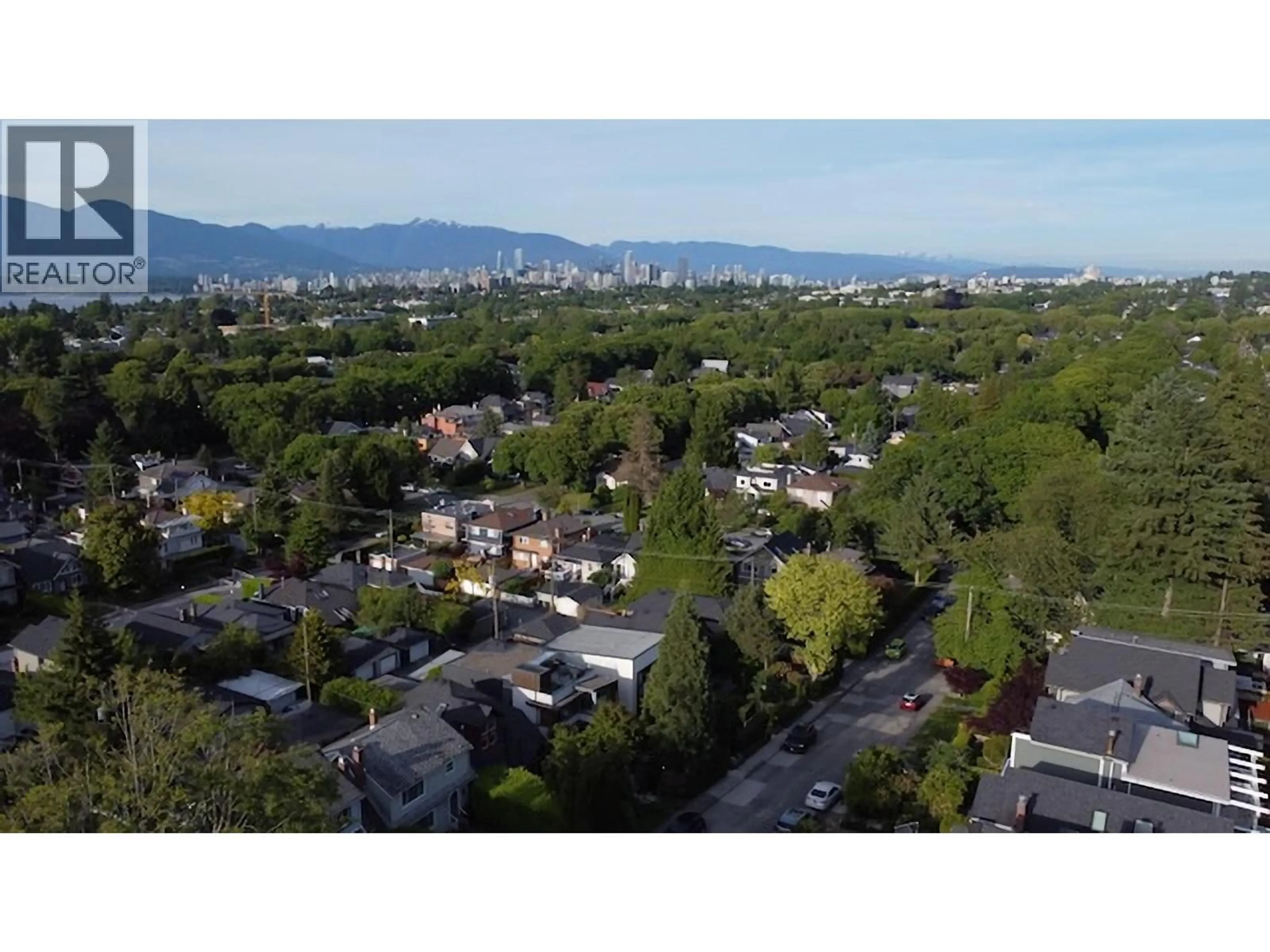 A pic from outside/outdoor area/front of a property/back of a property/a pic from drone, mountain view for 3131 COLLINGWOOD STREET, Vancouver British Columbia V6R3L5