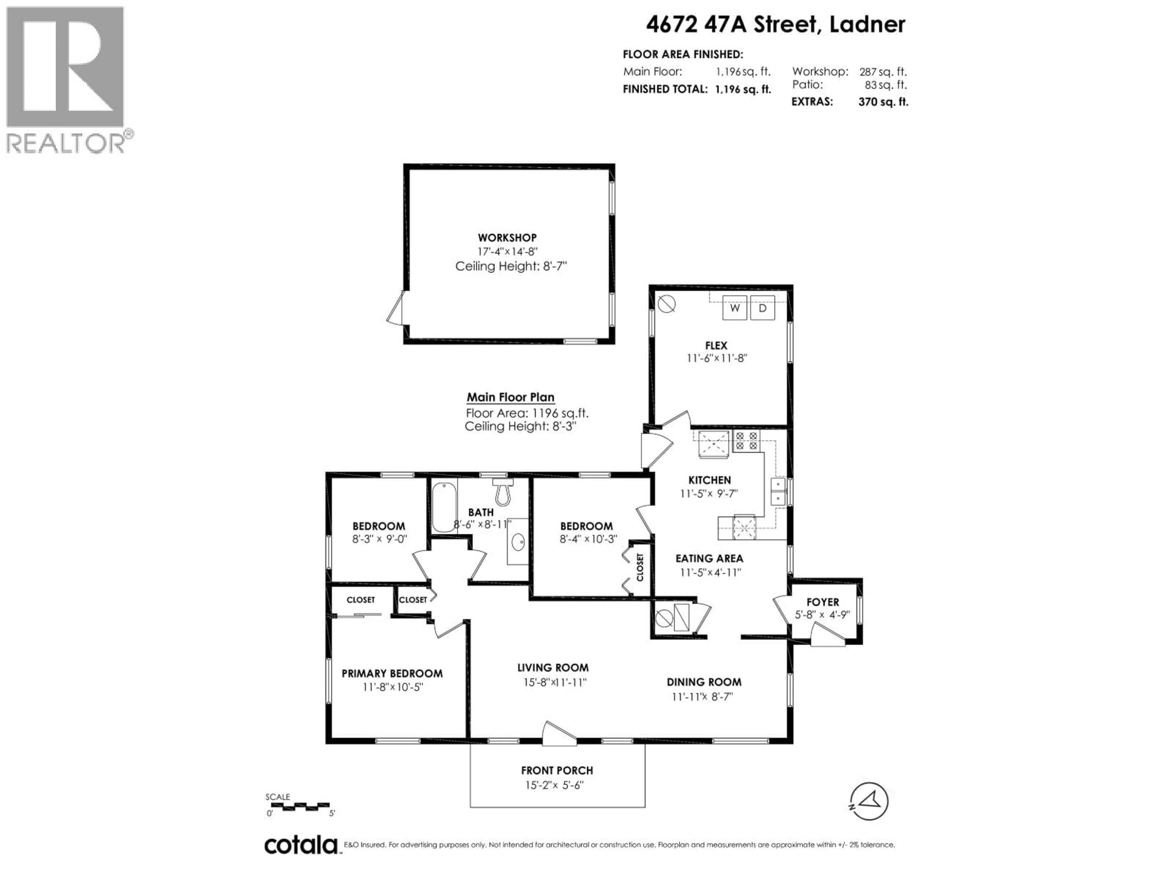 Floor plan for 4672 47A STREET, Delta British Columbia V4K2P2