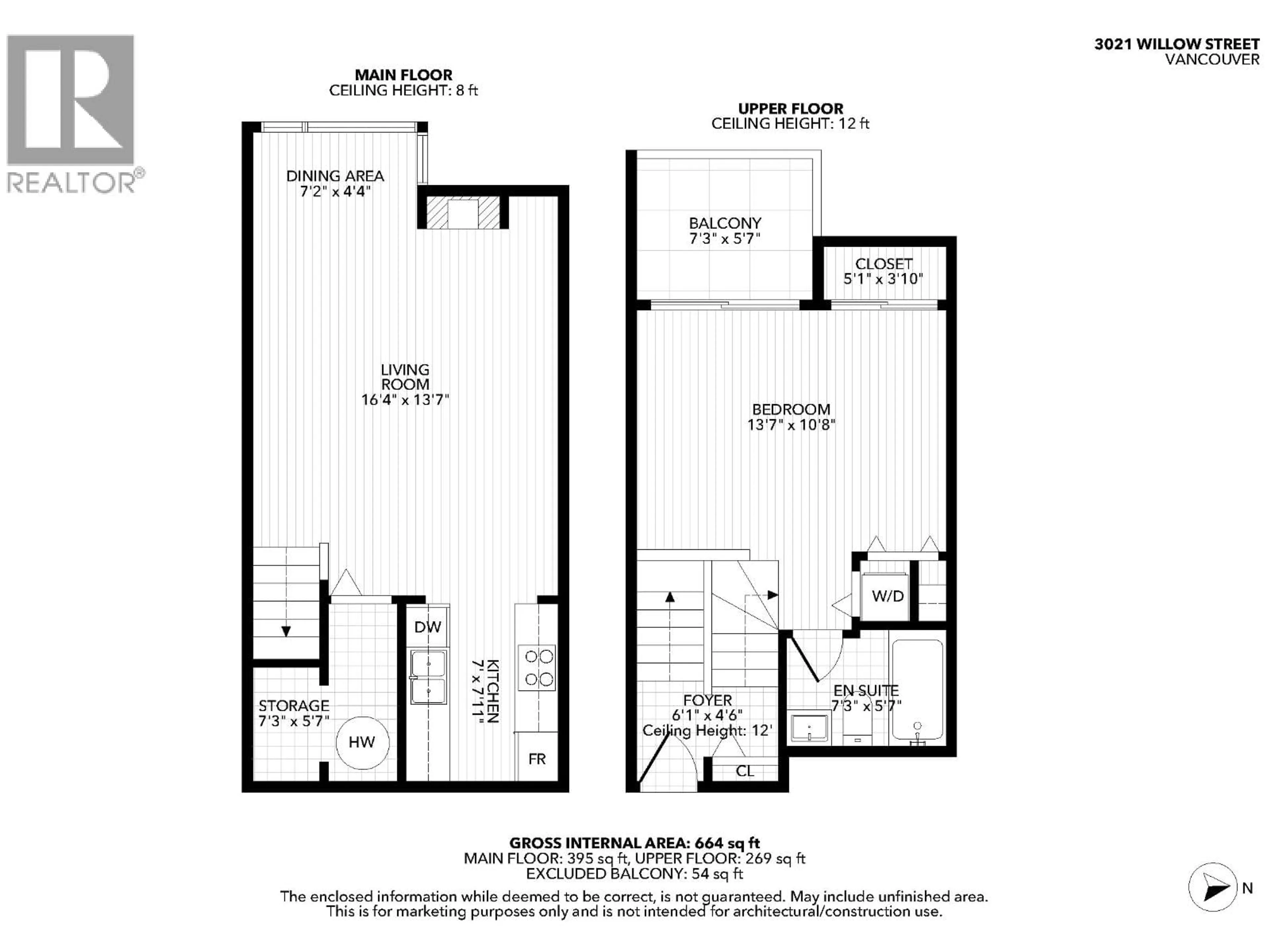 Floor plan for 3021 WILLOW STREET, Vancouver British Columbia V5Z3P4