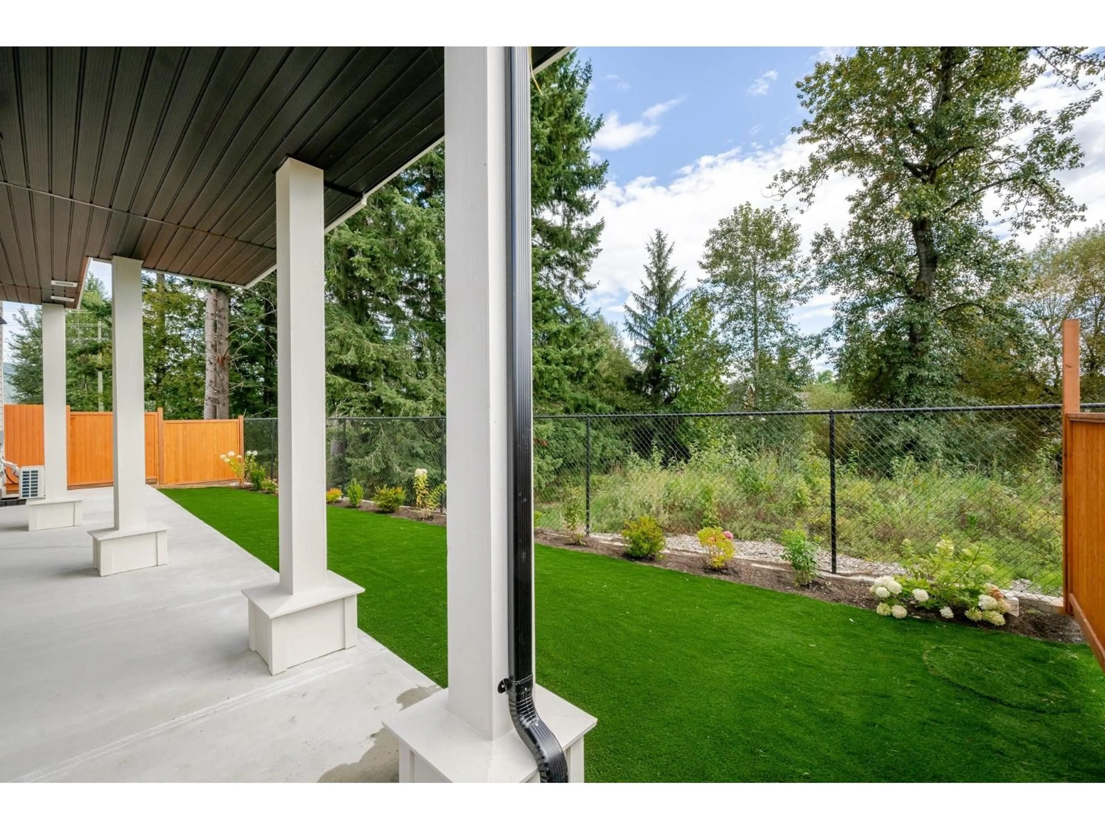 Patio, forest/trees view for 9 - 5924 RIVERSIDE STREET, Abbotsford British Columbia V4X1T8