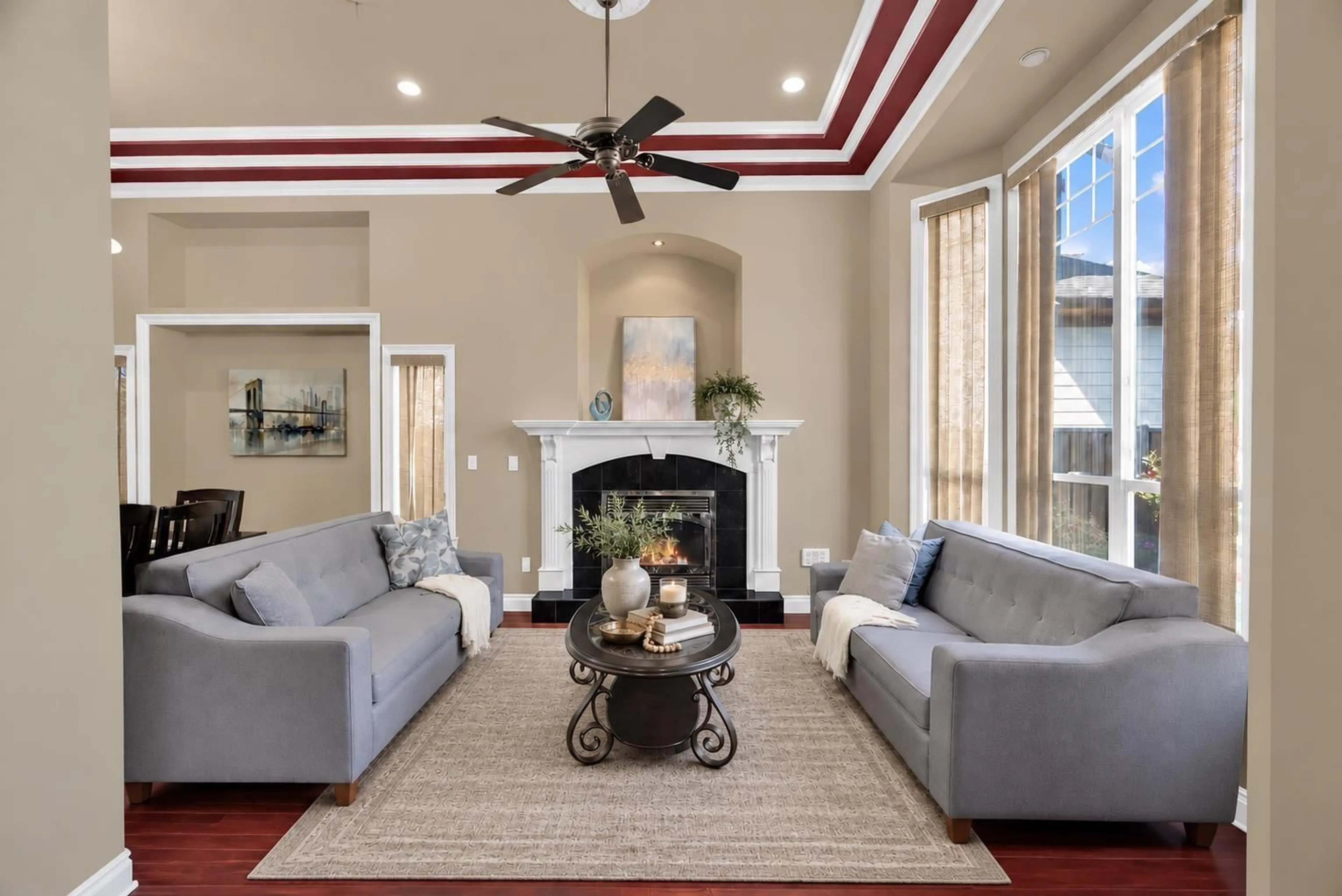 Living room with furniture, unknown for 8179 112 STREET, Delta British Columbia V4C4W4