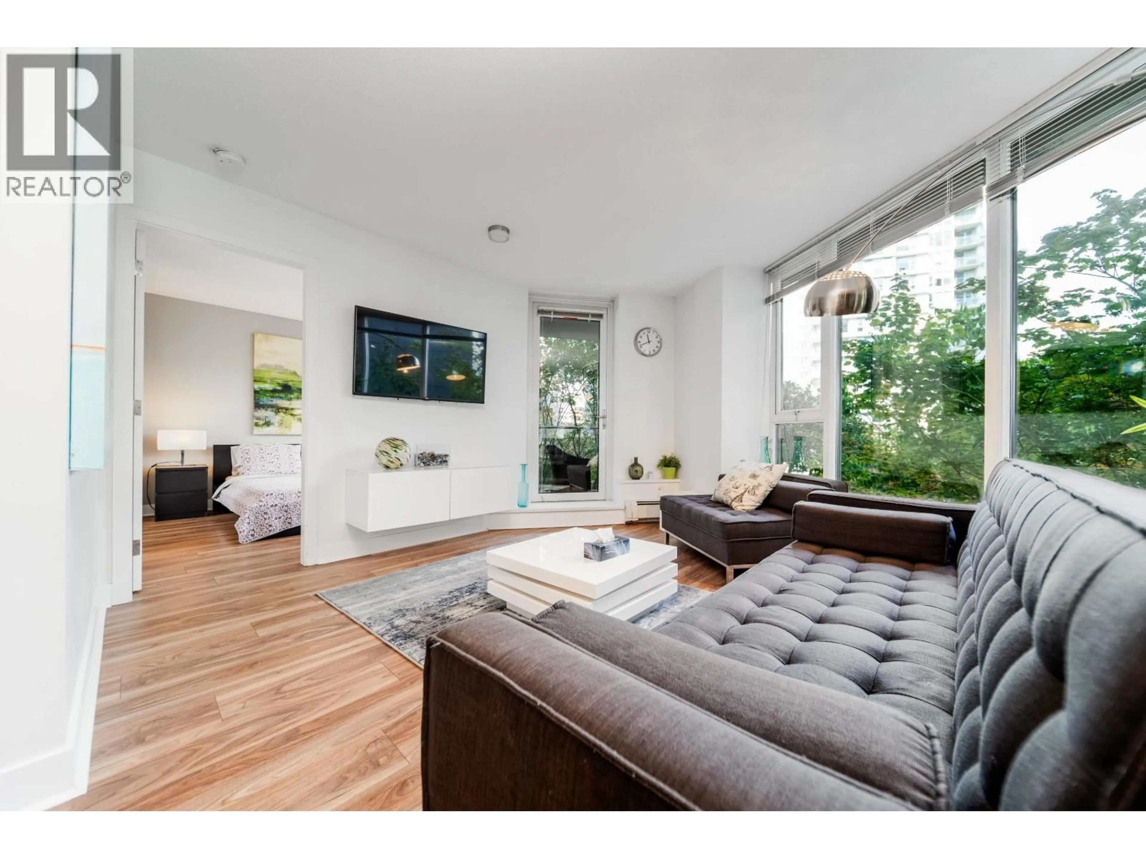 Living room with furniture, unknown for 301 - 689 ABBOTT STREET, Vancouver British Columbia V6B0J2