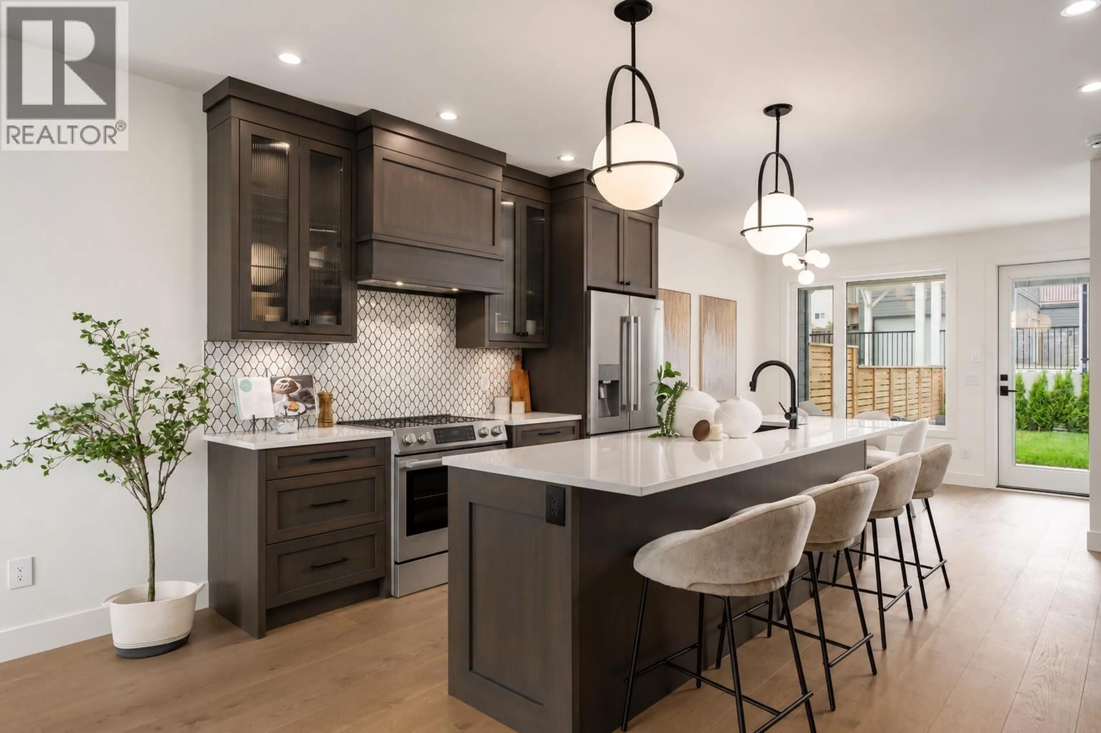 Contemporary kitchen, ceramic/tile floor for 102 - 903 EDGAR AVENUE, Coquitlam British Columbia V3K2K1