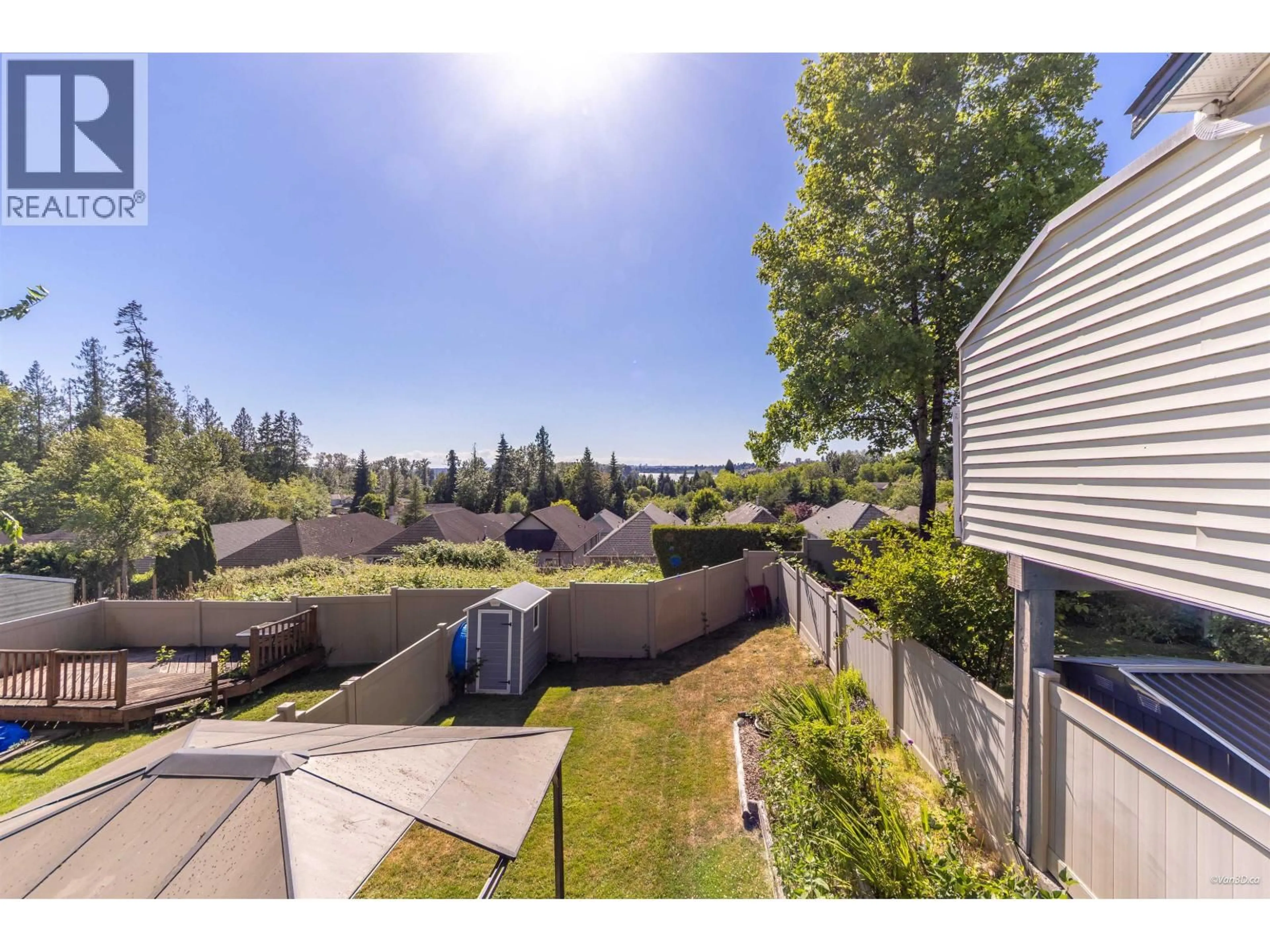 A pic from outside/outdoor area/front of a property/back of a property/a pic from drone, mountain view for 3 - 11464 FISHER STREET, Maple Ridge British Columbia V2X0H7