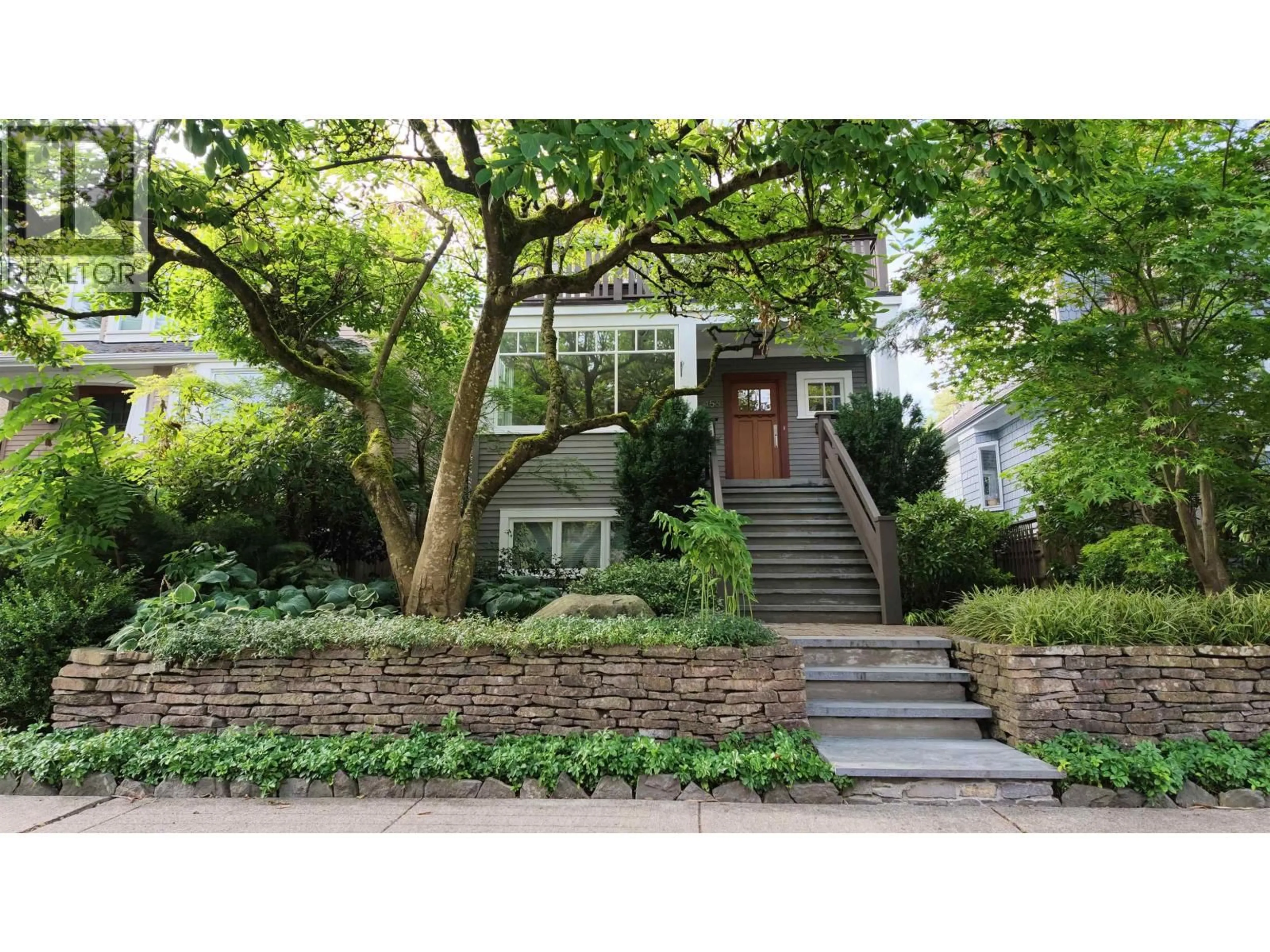 Home with brick exterior material, street for 456 AUBREY PLACE, Vancouver British Columbia V5V2T6