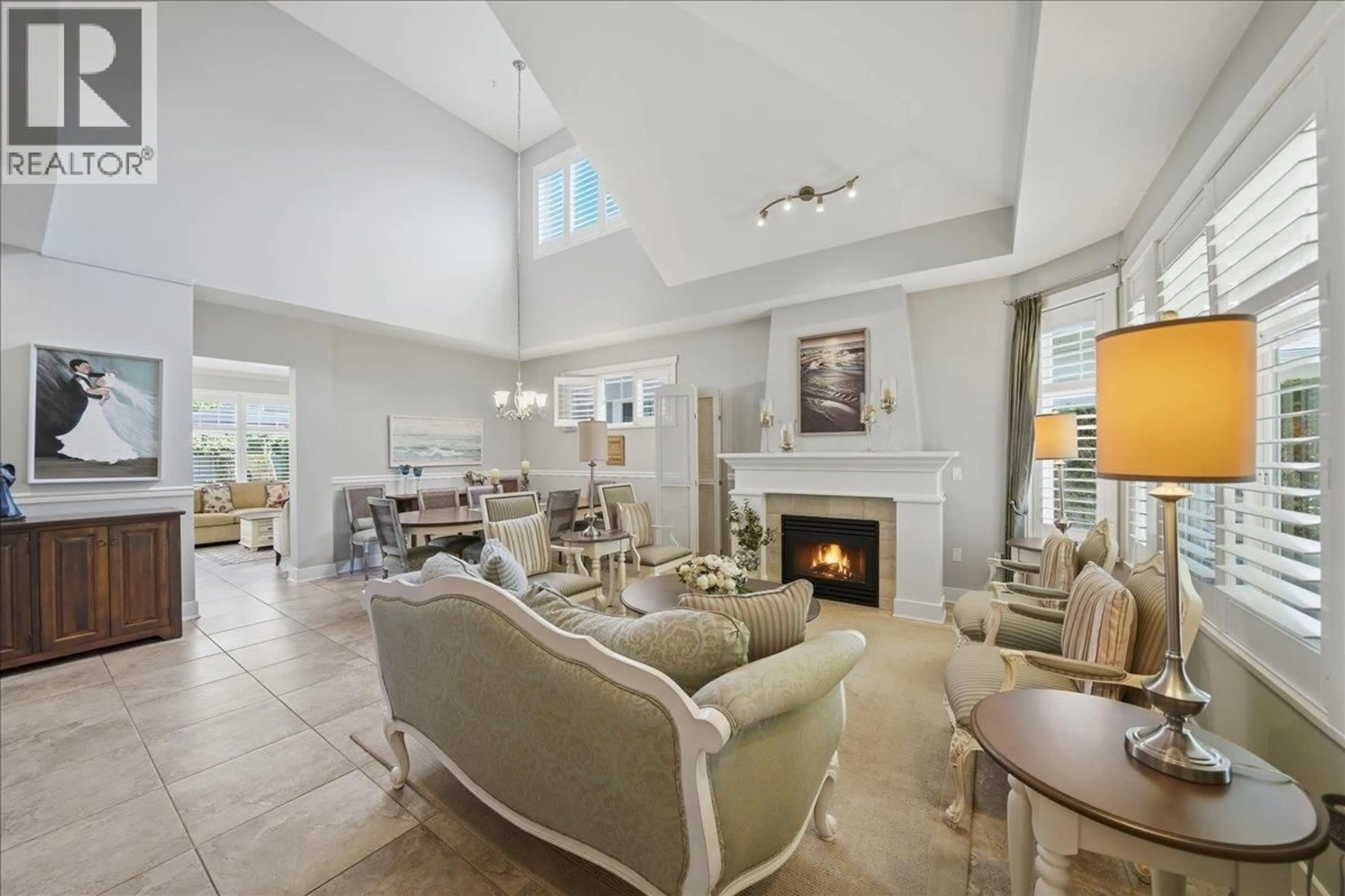Living room with furniture, ceramic/tile floor for 106 - 5900 FERRY ROAD, Ladner British Columbia V4K5C3