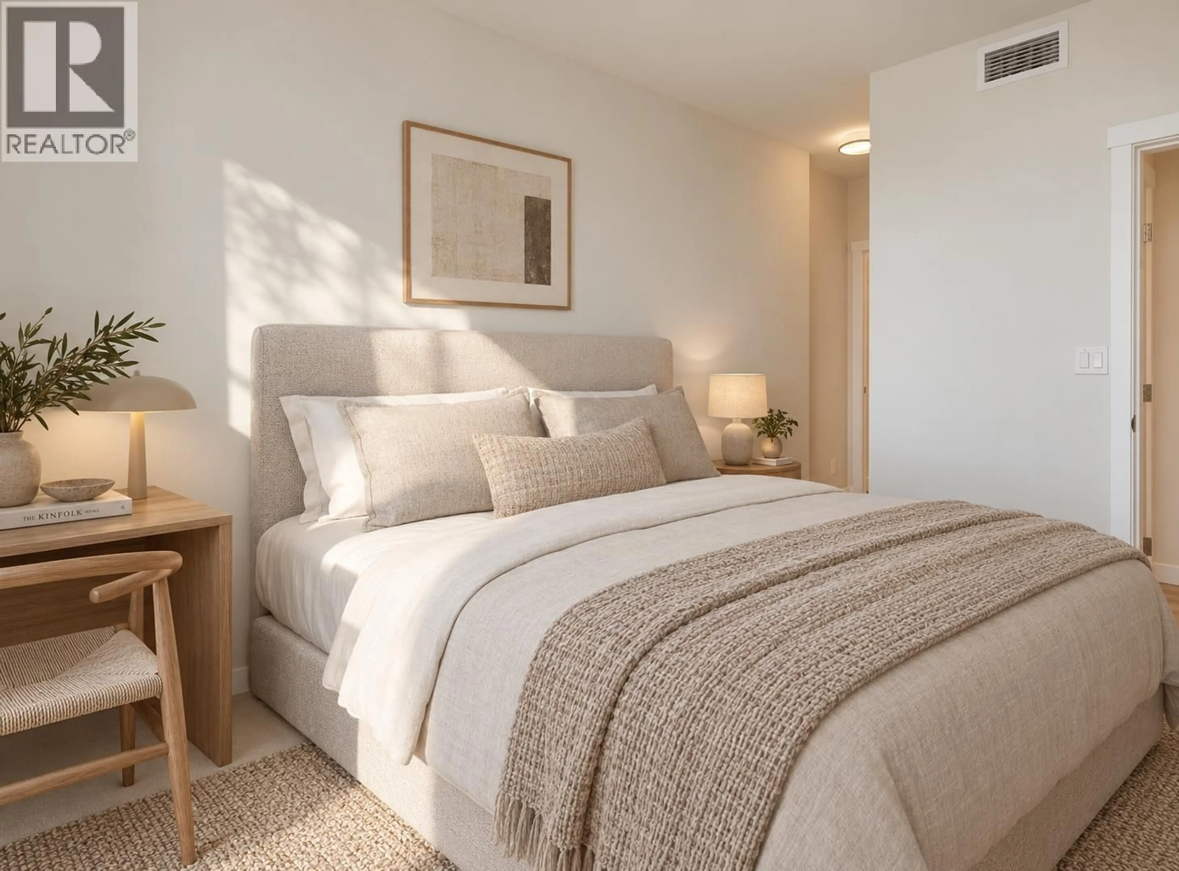 Bedroom with bed, unknown for 909 - 3533 ROSA DRIVE, Vancouver British Columbia V6S0L3