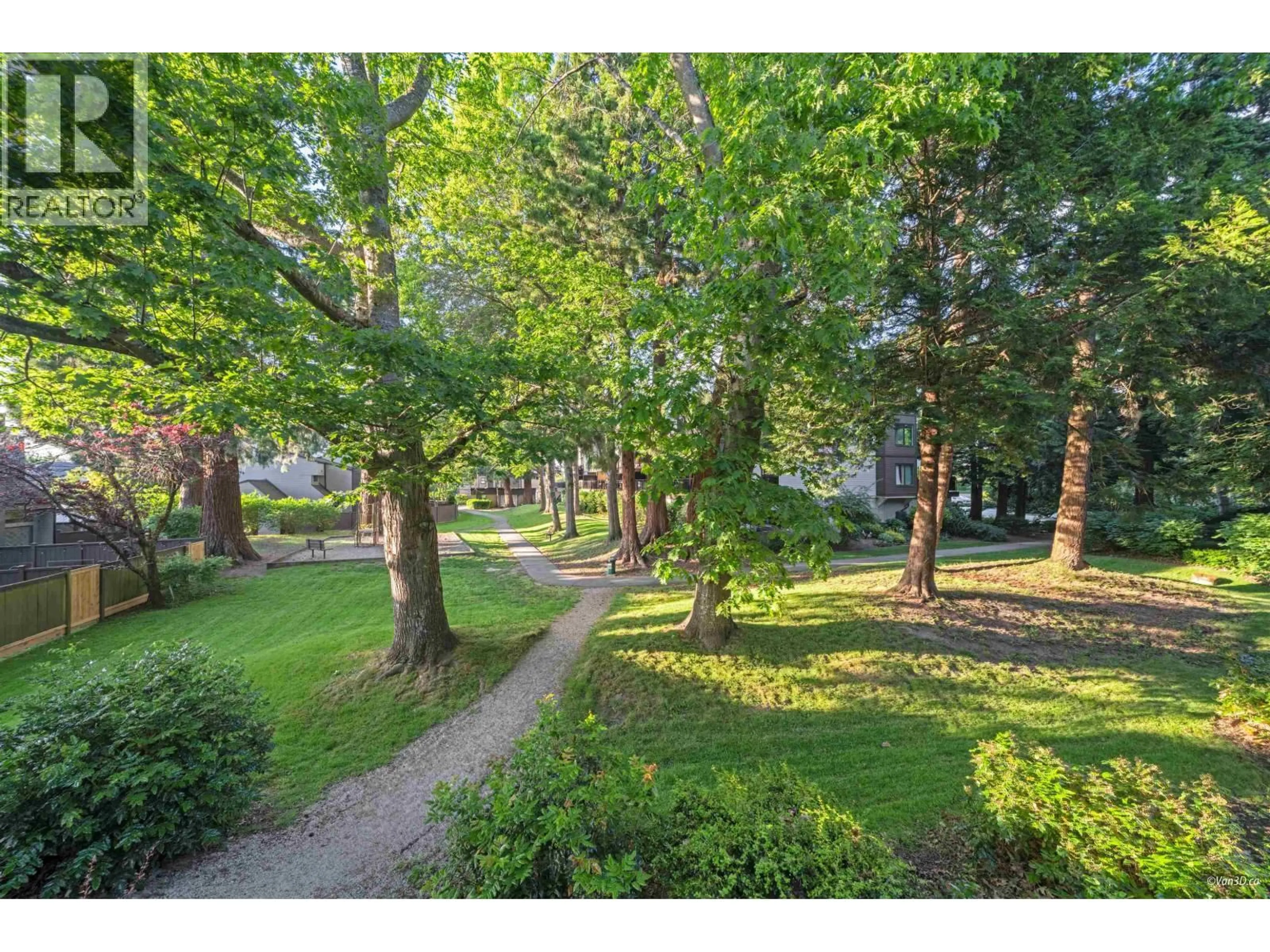 A pic from outside/outdoor area/front of a property/back of a property/a pic from drone, forest/trees view for 112 - 7891 NO. 1 ROAD, Richmond British Columbia V7C1T7
