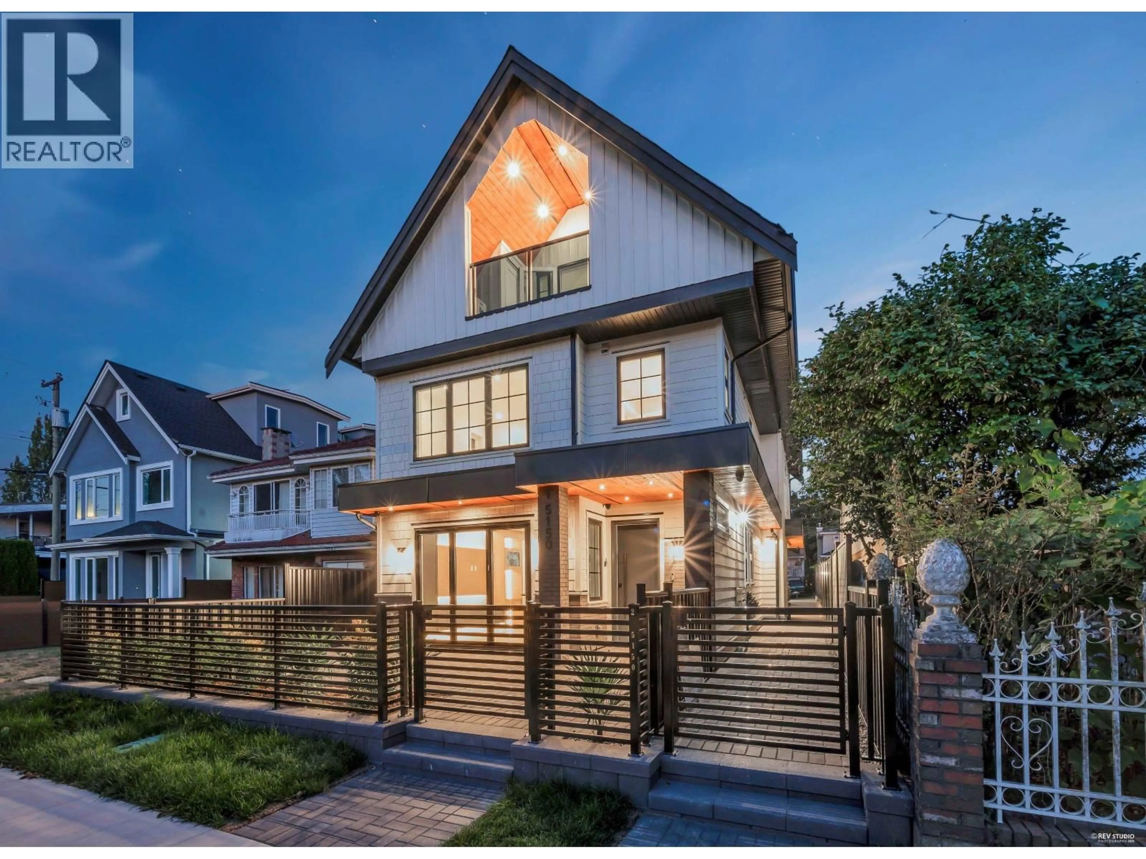 Home with brick exterior material, street for 1 - 5150 SPENCER STREET, Vancouver British Columbia V5R4A3