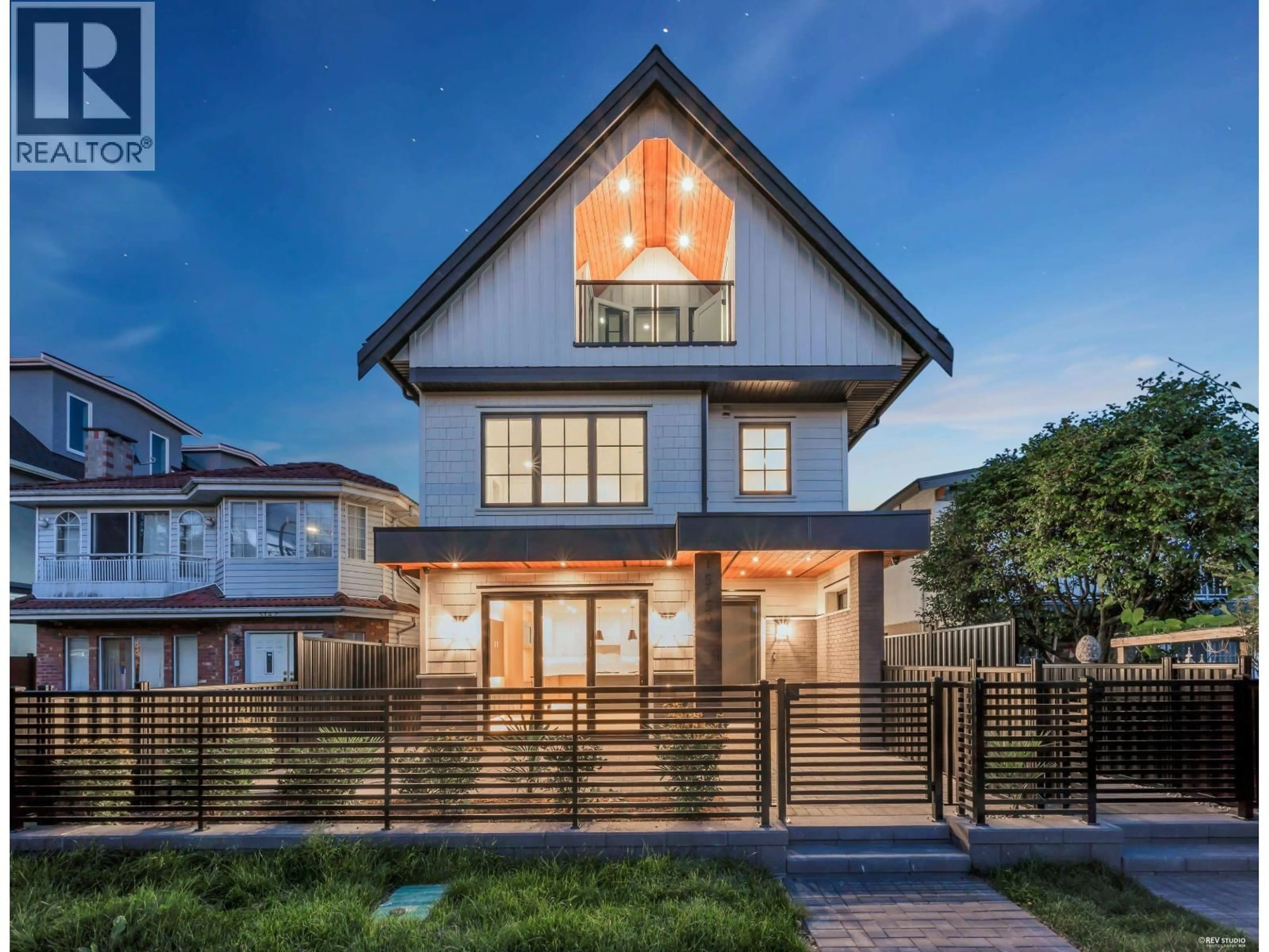Home with brick exterior material, street for 1 - 5150 SPENCER STREET, Vancouver British Columbia V5R4A3