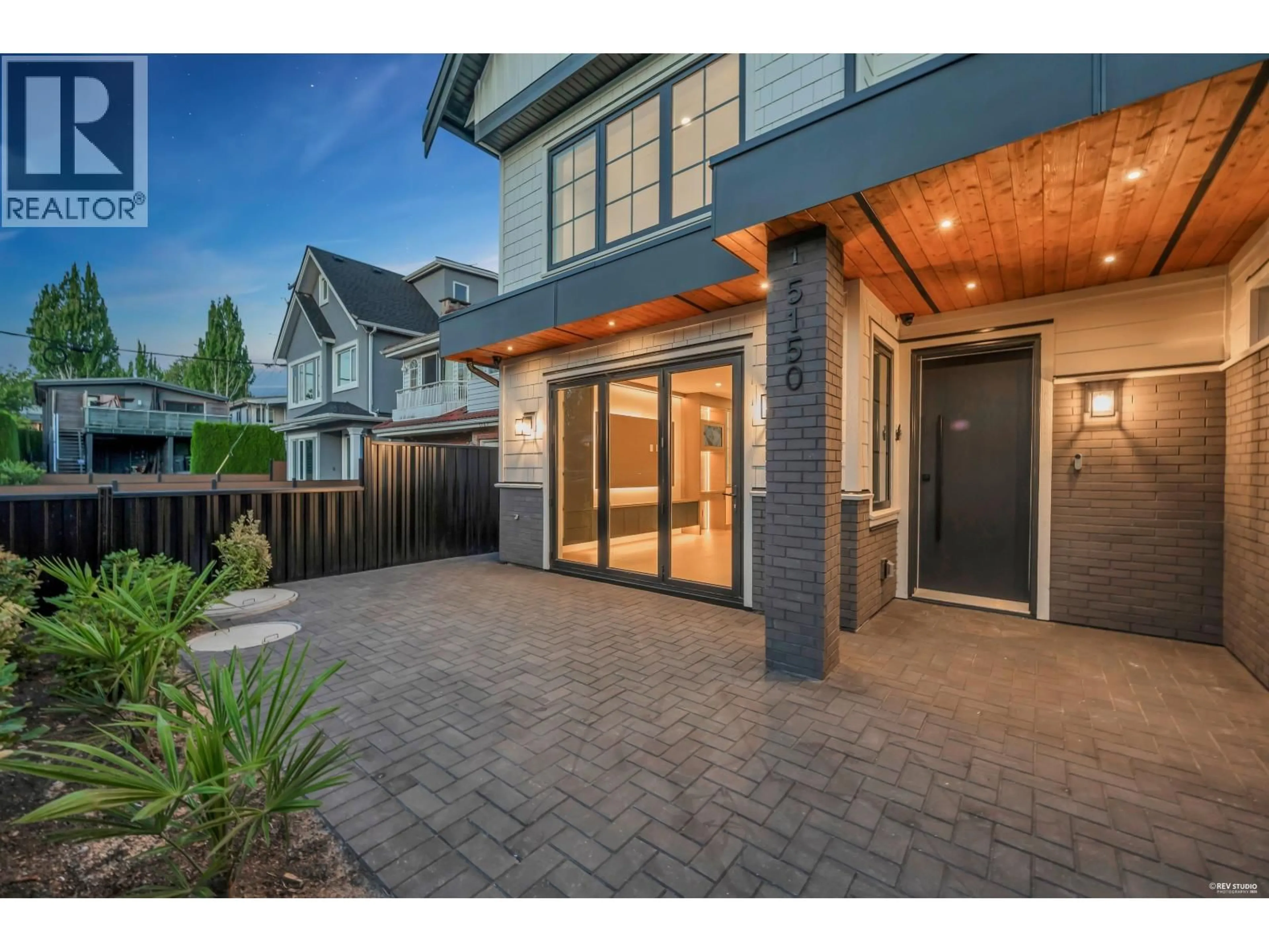 Home with brick exterior material, street for 1 - 5150 SPENCER STREET, Vancouver British Columbia V5R4A3