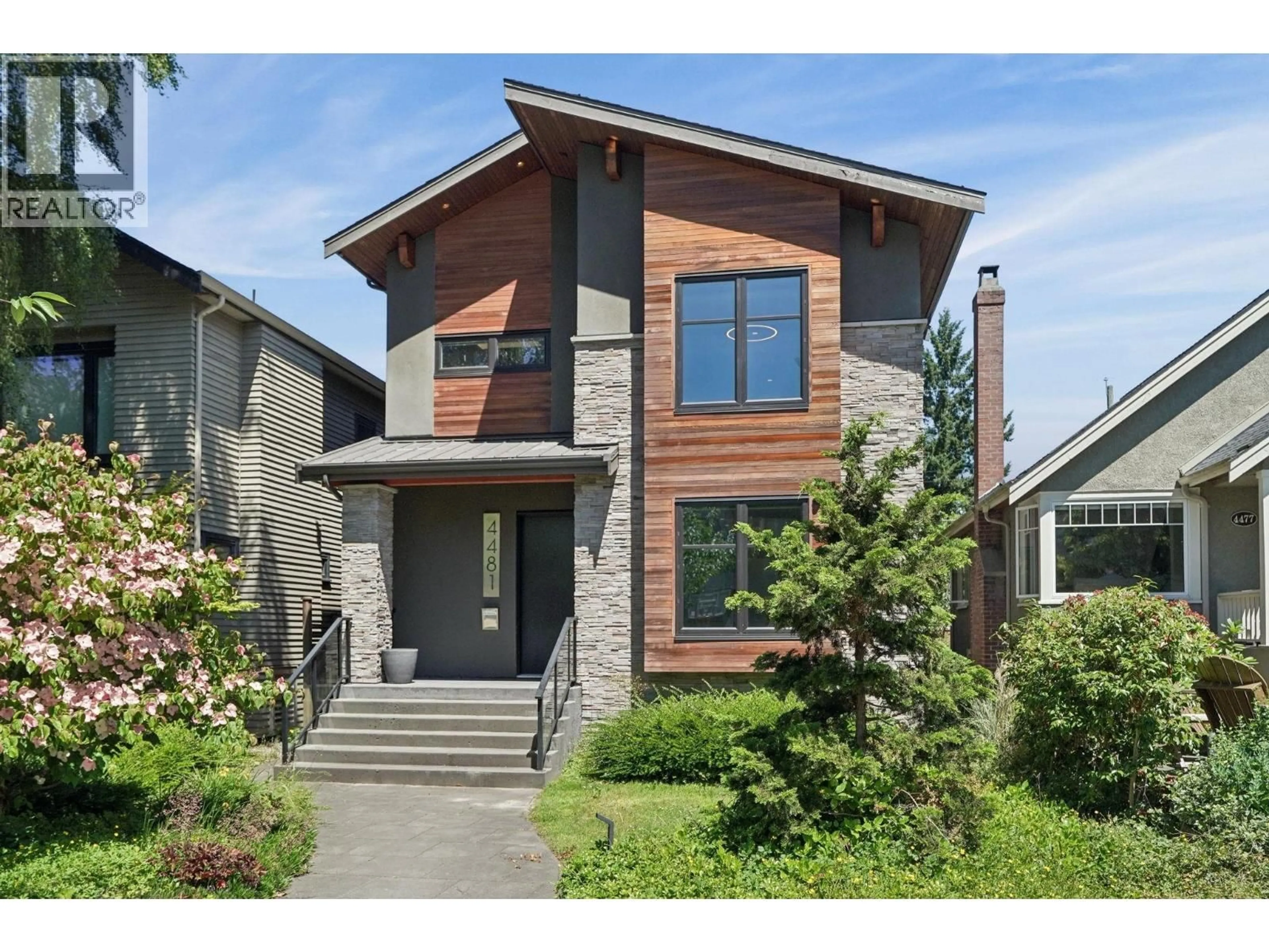Home with brick exterior material, street for 4481 15TH AVENUE, Vancouver British Columbia V6R3B1