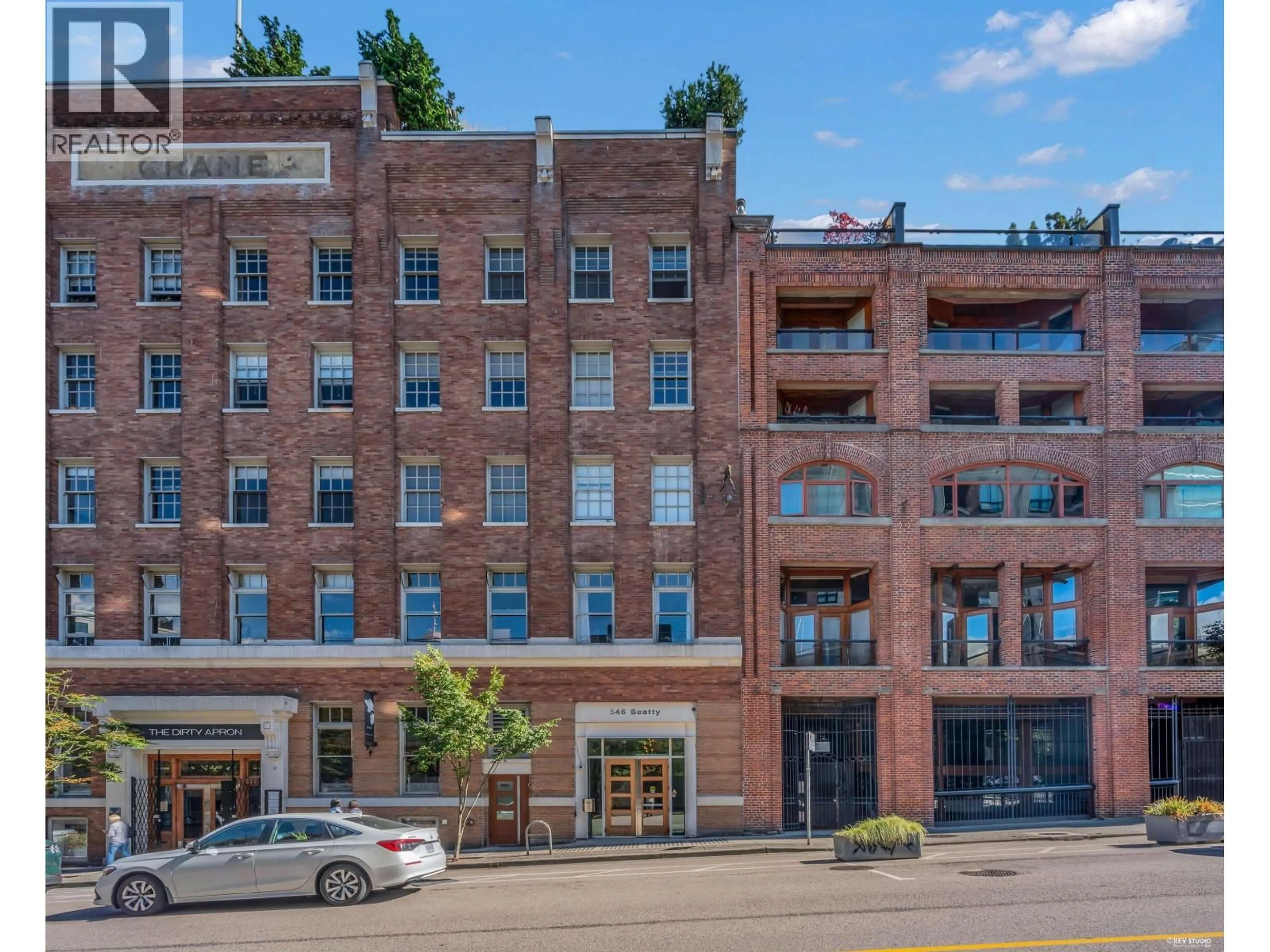 Home with brick exterior material, building for 209 - 546 BEATTY STREET, Vancouver British Columbia V6B2L3