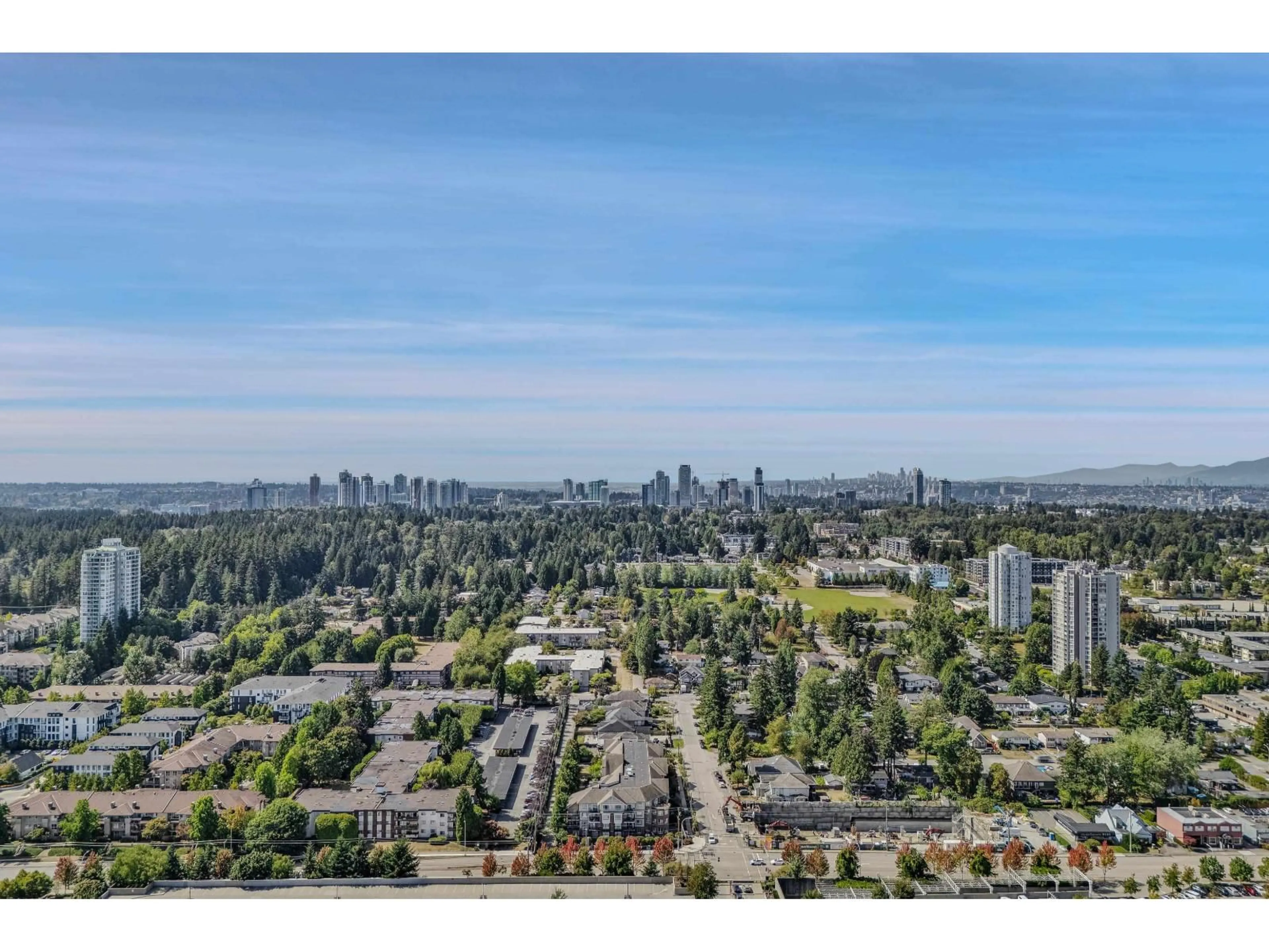 A pic from outside/outdoor area/front of a property/back of a property/a pic from drone, city buildings view from balcony for 102 - 14960 102A AVENUE, Surrey British Columbia V3R6A3