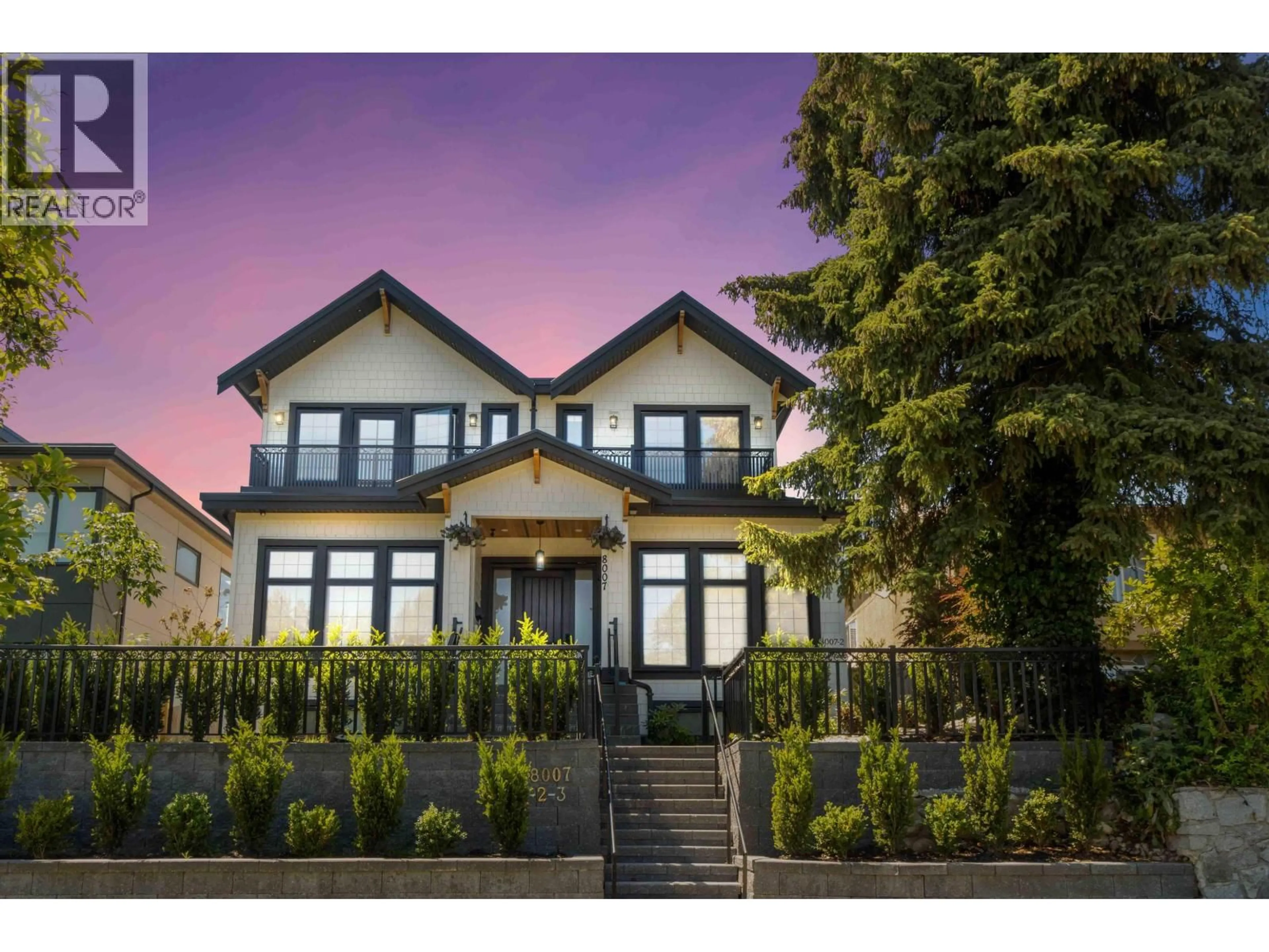 Home with brick exterior material, street for 8007 ELLIOTT STREET, Vancouver British Columbia V5S2P3
