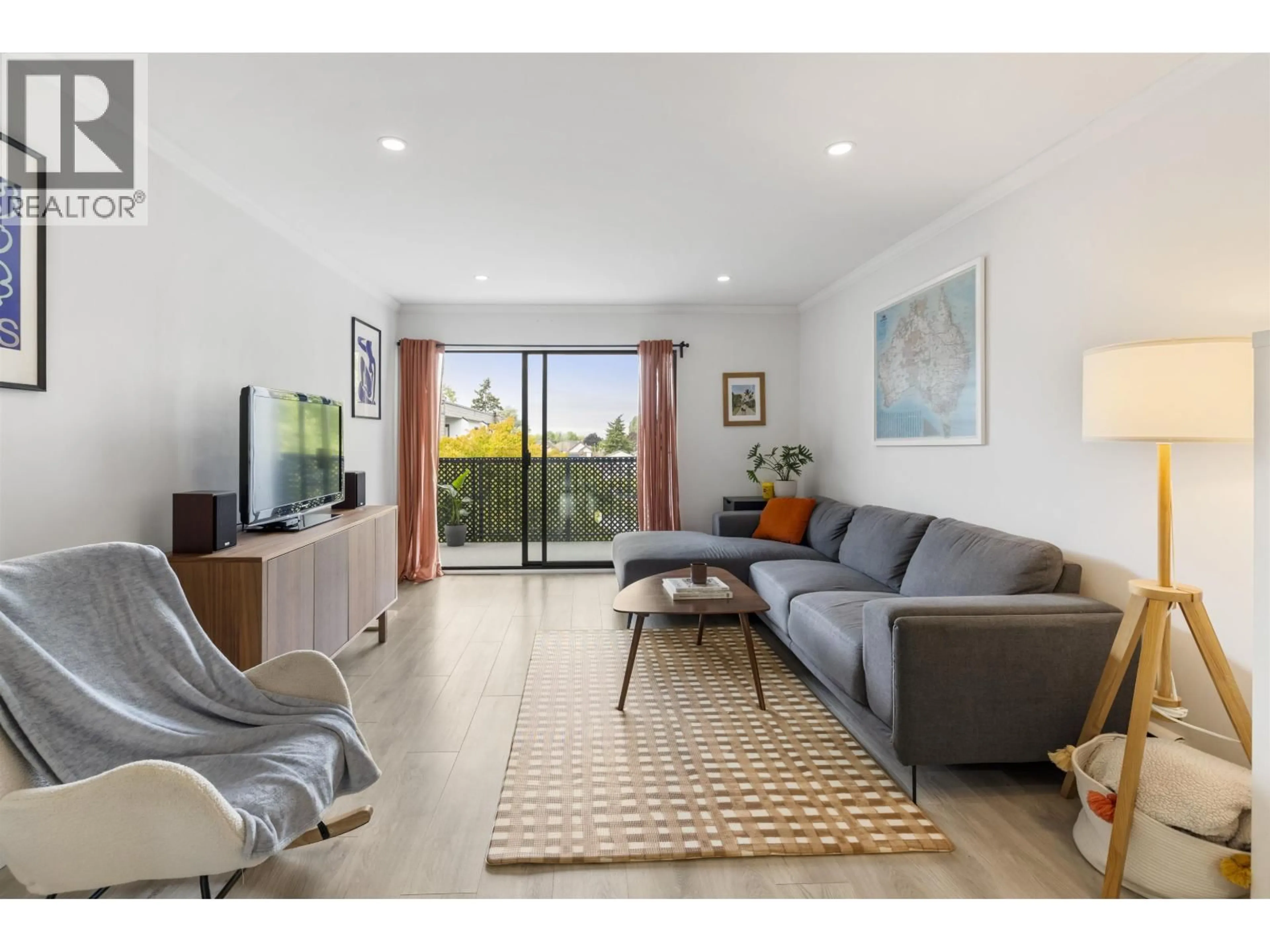 Living room with furniture, unknown for 302 - 8760 NO. 1 ROAD, Richmond British Columbia V7C4L5