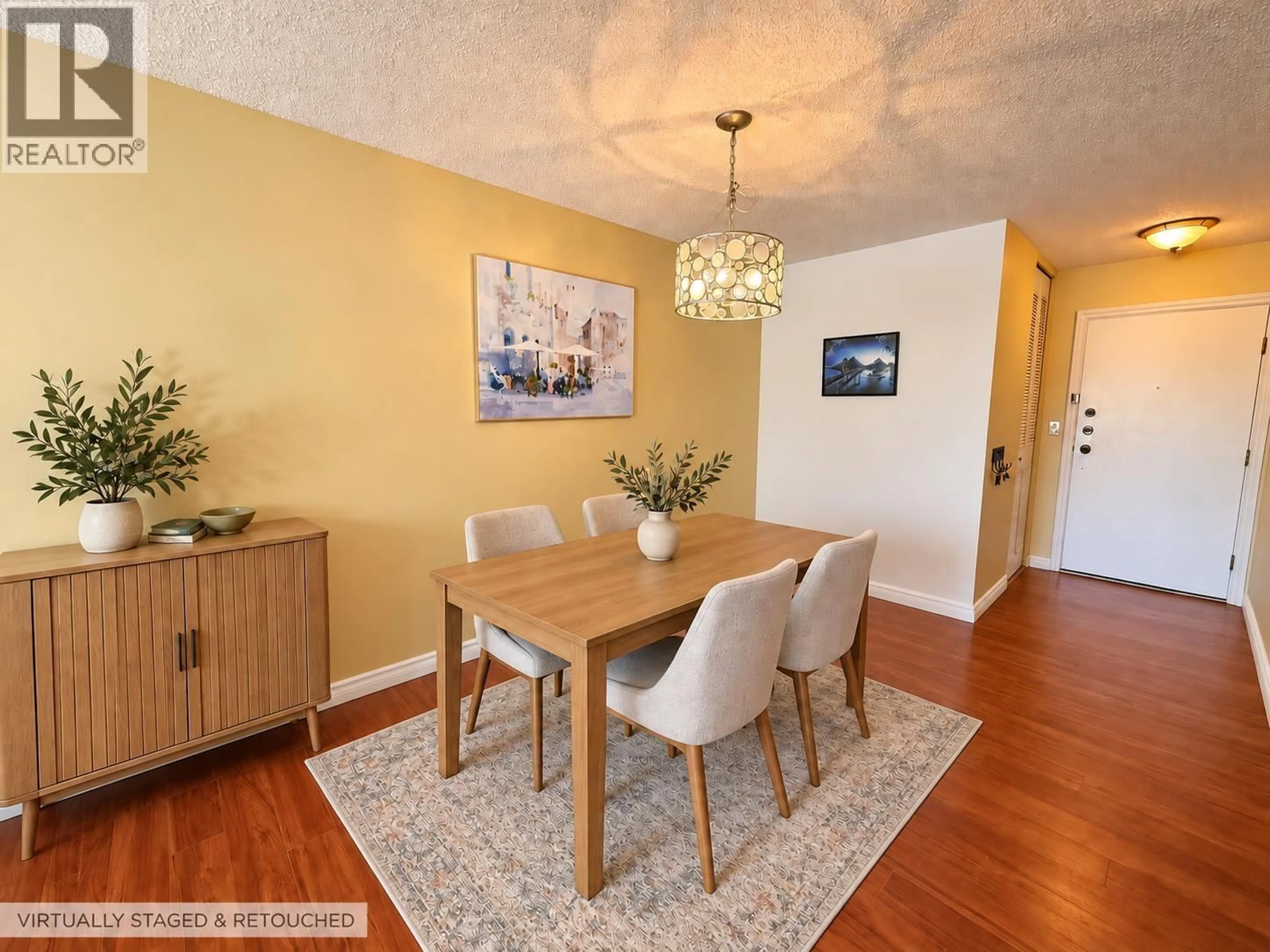 Dining room, wood/laminate floor for 309 - 9151 NO.5 ROAD, Richmond British Columbia V7A4E1