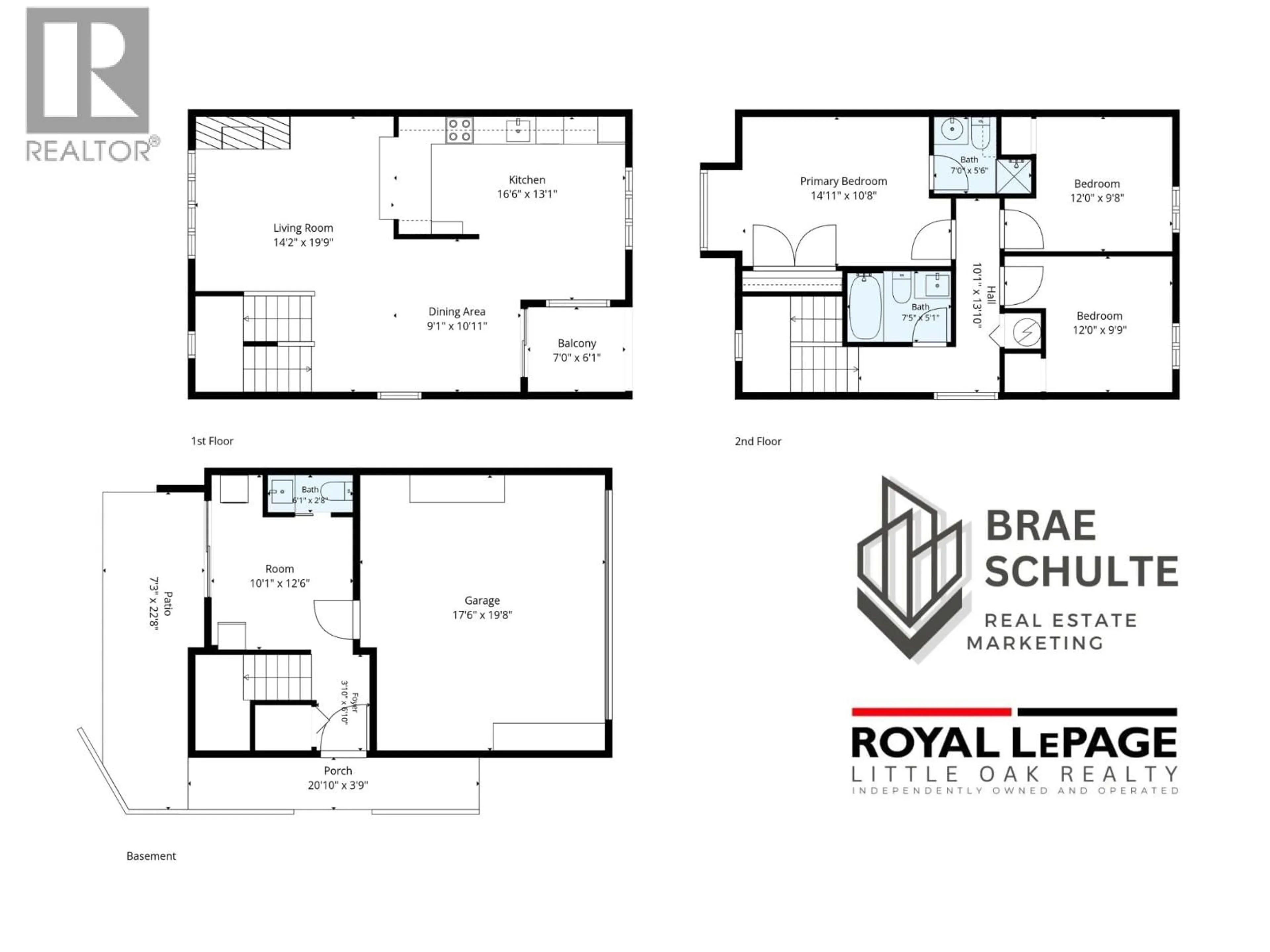Floor plan for 51 - 2450 HAWTHORNE AVENUE, Port Coquitlam British Columbia V3C6B3