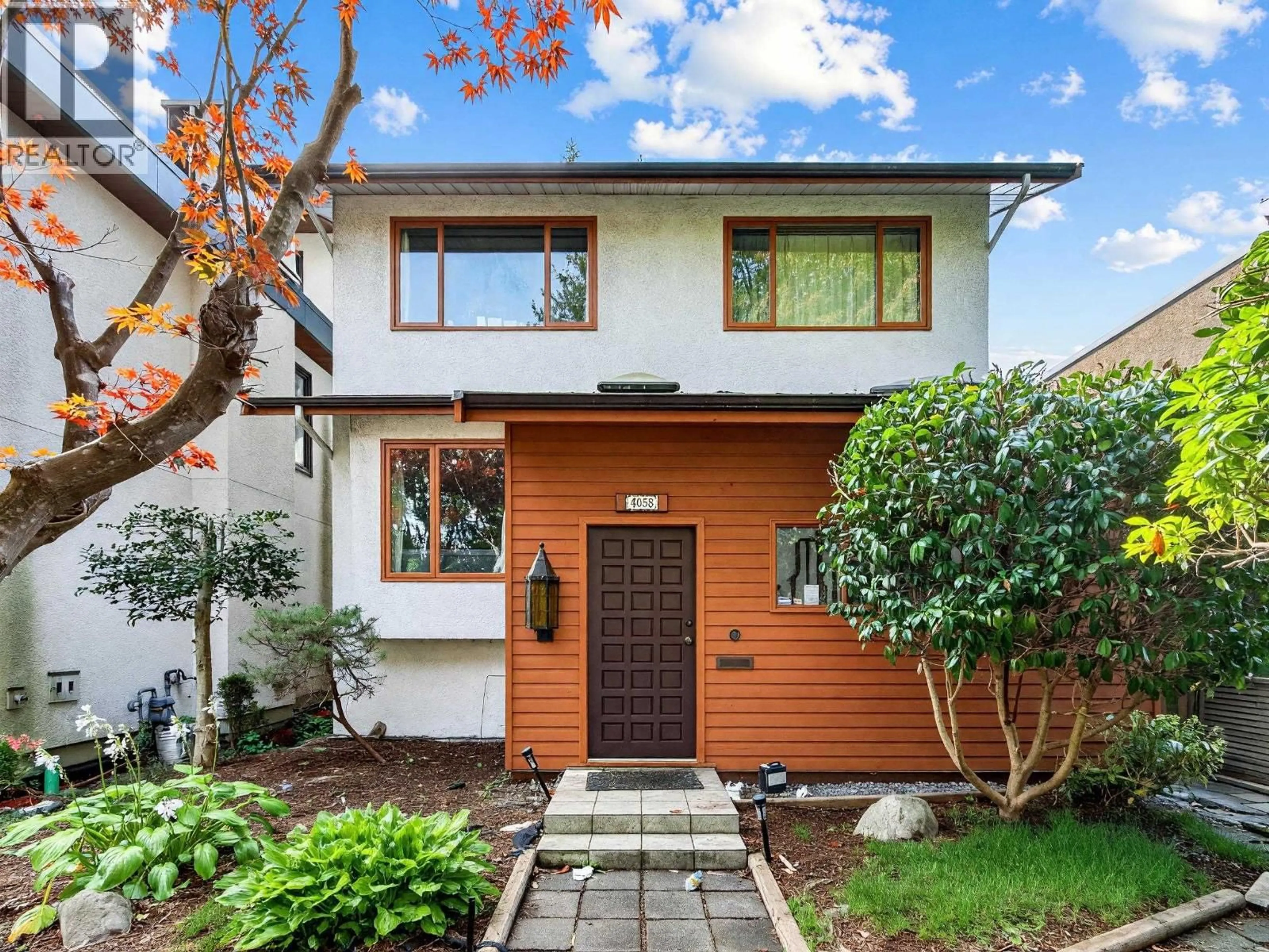 Home with brick exterior material, street for 4058 17TH AVENUE, Vancouver British Columbia V6S1A6