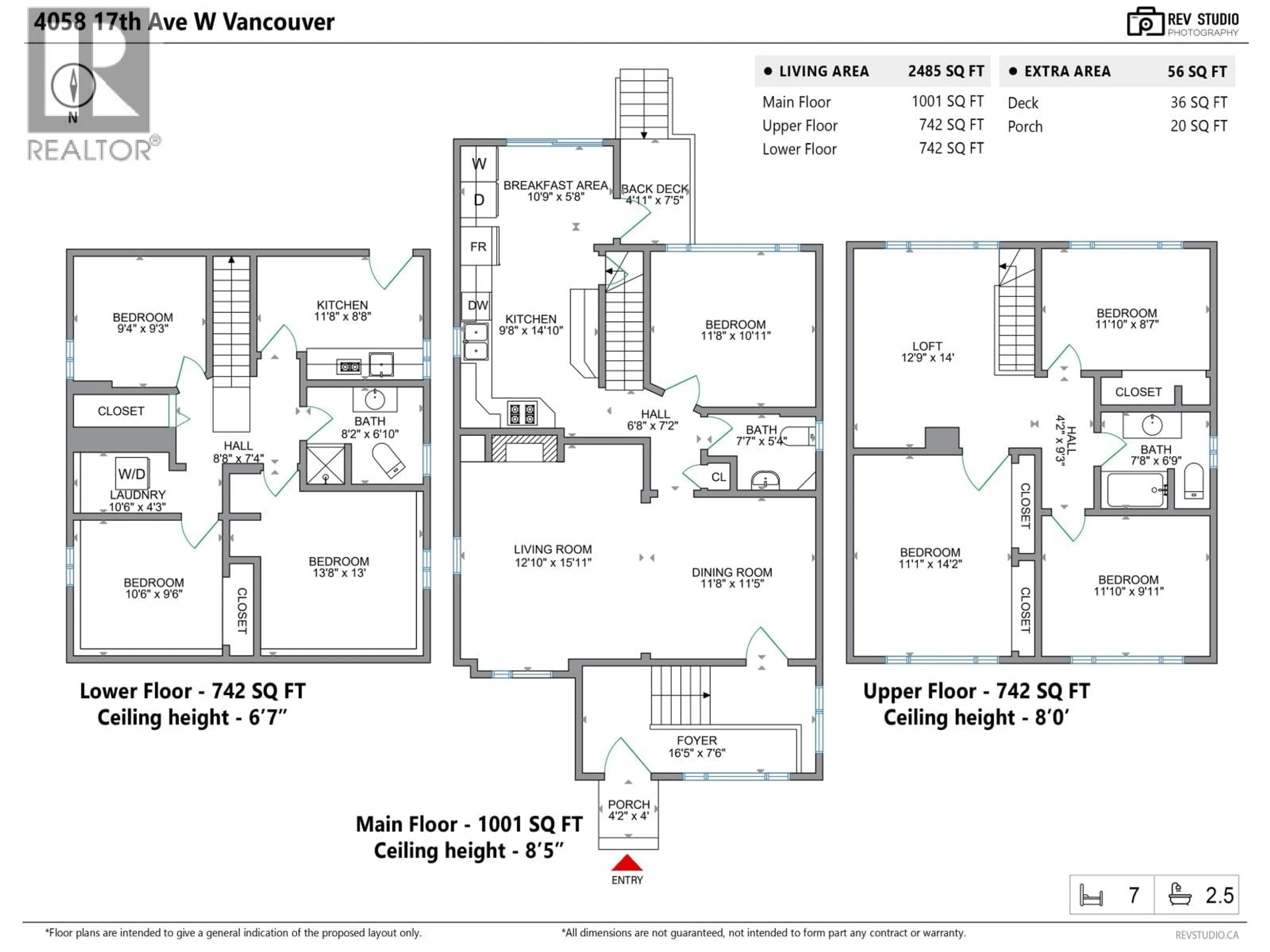 Floor plan for 4058 17TH AVENUE, Vancouver British Columbia V6S1A6