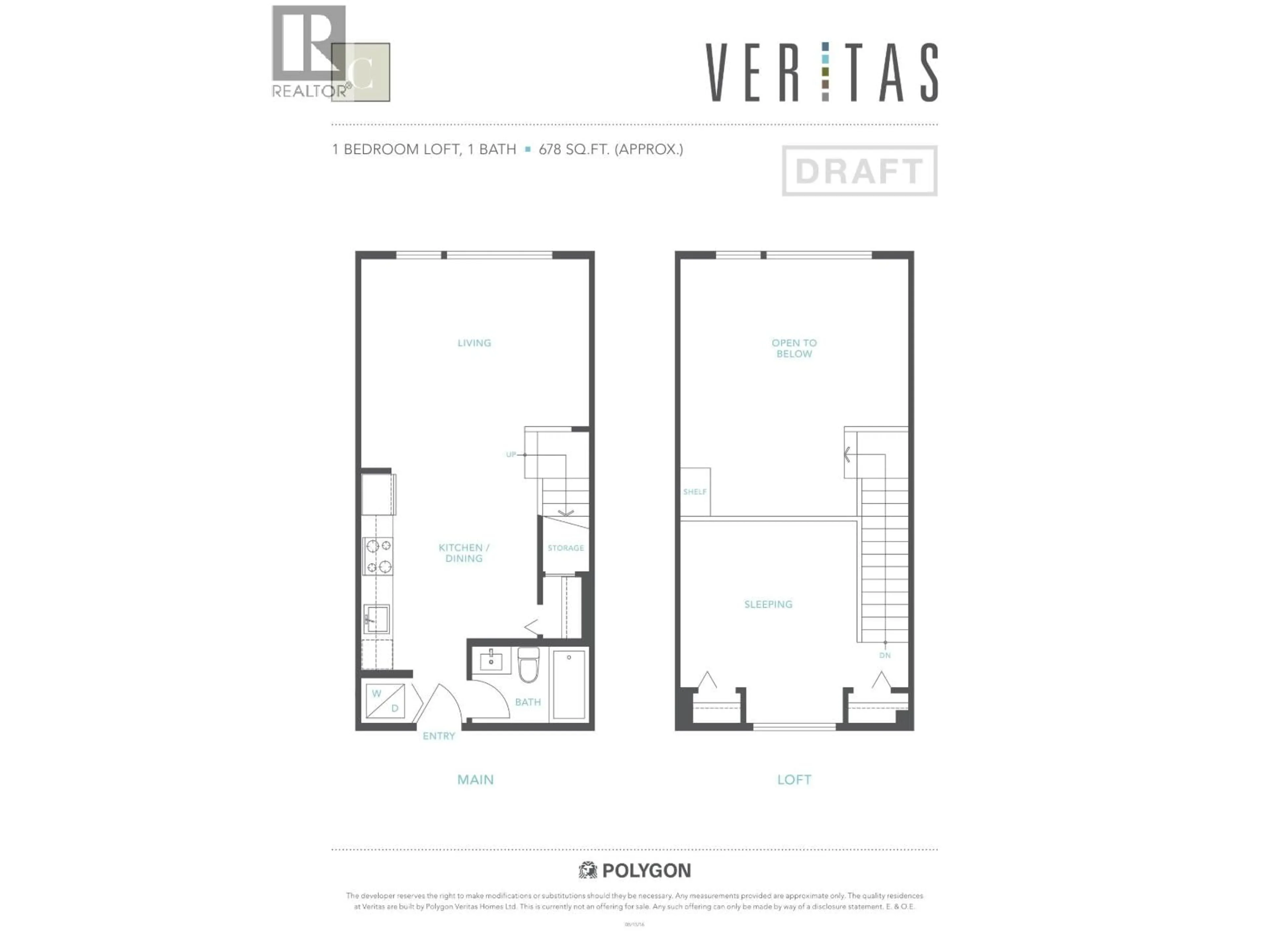 Floor plan for 516 - 9168 SLOPES MEWS, Burnaby British Columbia V5A0E4