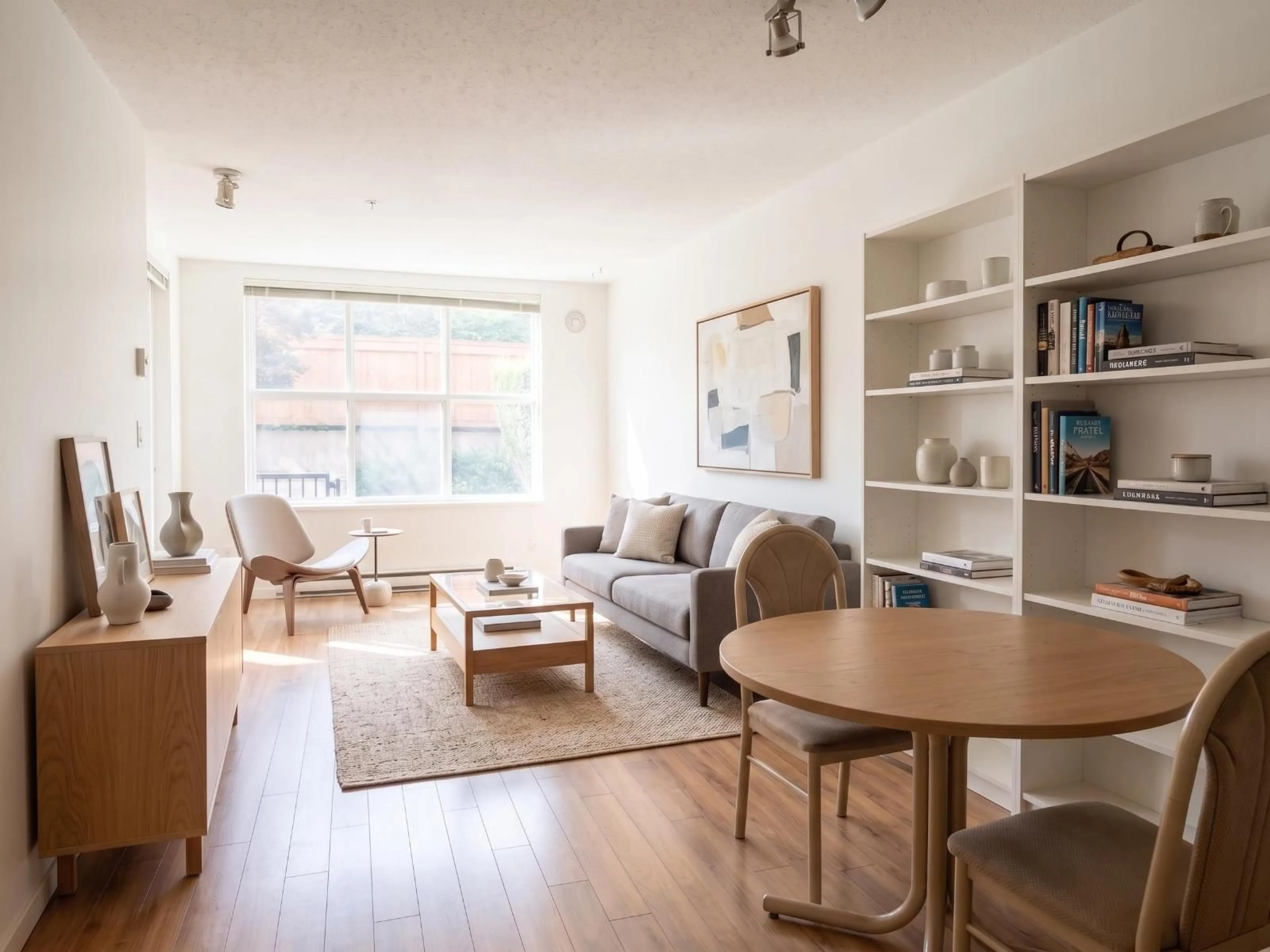 Living room with furniture, wood/laminate floor for 115 - 10707 139 STREET, Surrey British Columbia V3T0B2