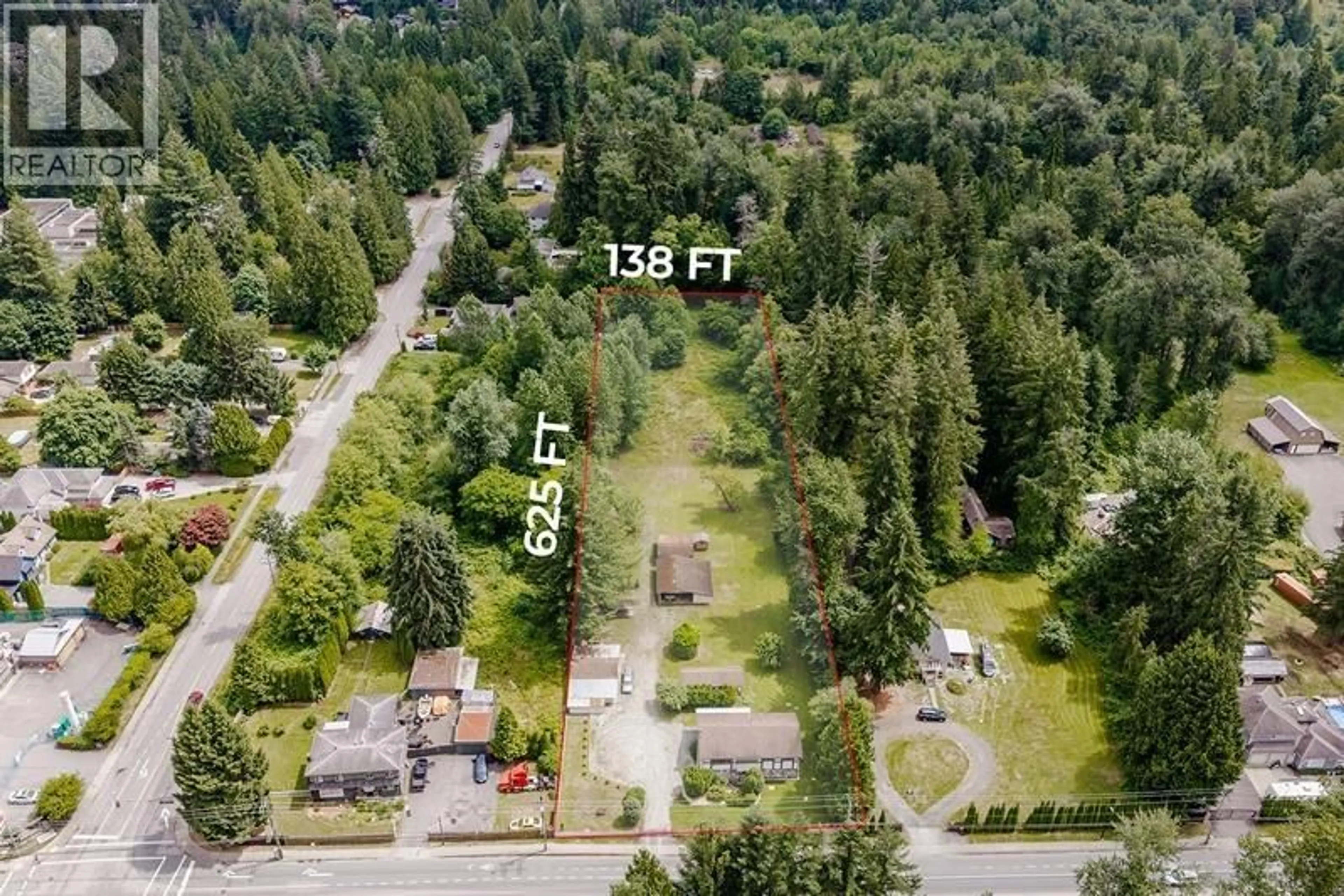 A pic from outside/outdoor area/front of a property/back of a property/a pic from drone, forest/trees view for 12760 232 STREET, Maple Ridge British Columbia V2X6T8