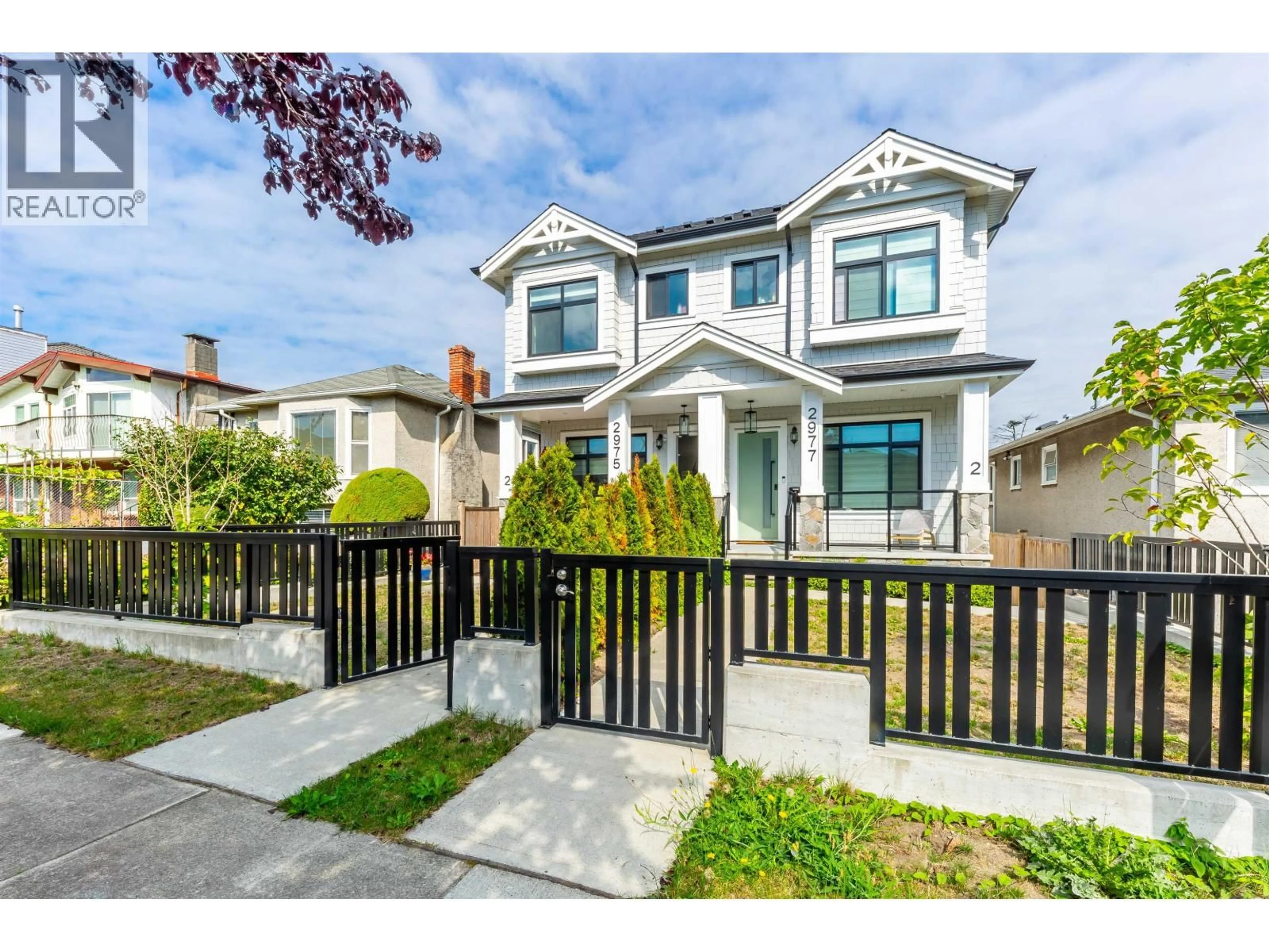 Home with vinyl exterior material, street for 2975 42ND AVENUE, Vancouver British Columbia V5R2Y6