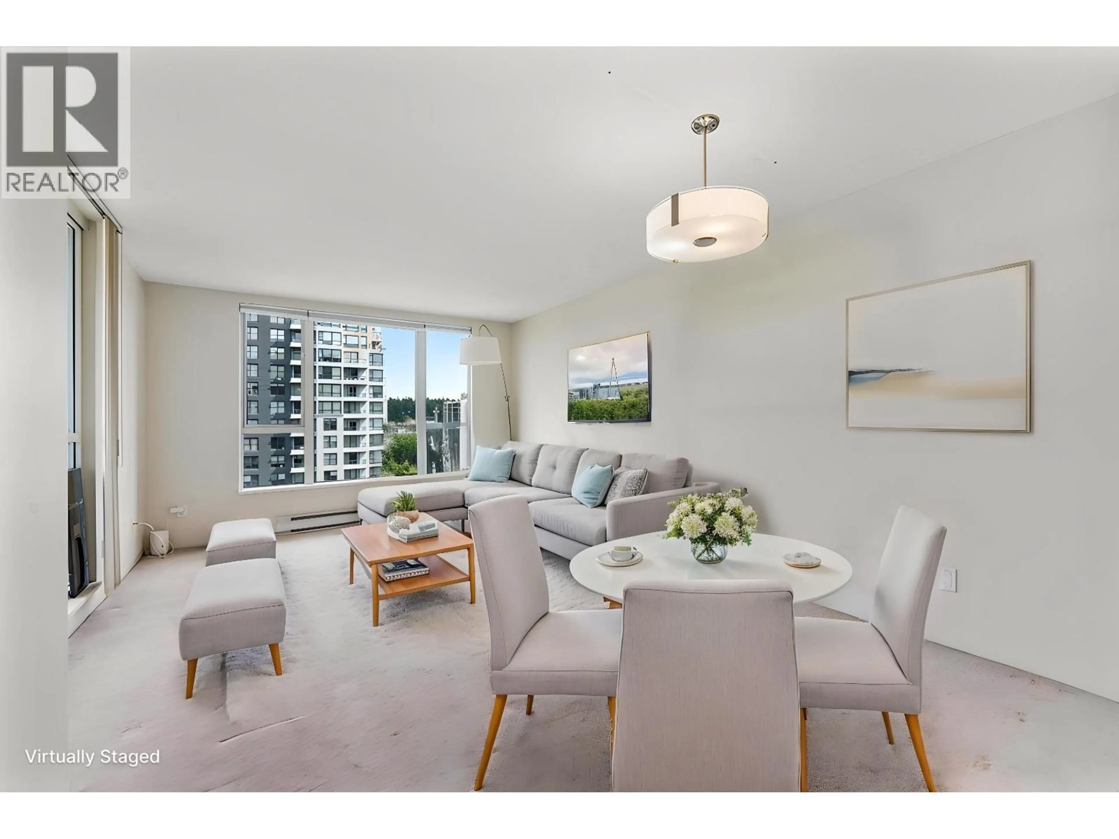 Living room with furniture, unknown for 1408 - 5189 GASTON STREET, Vancouver British Columbia V5R6C7