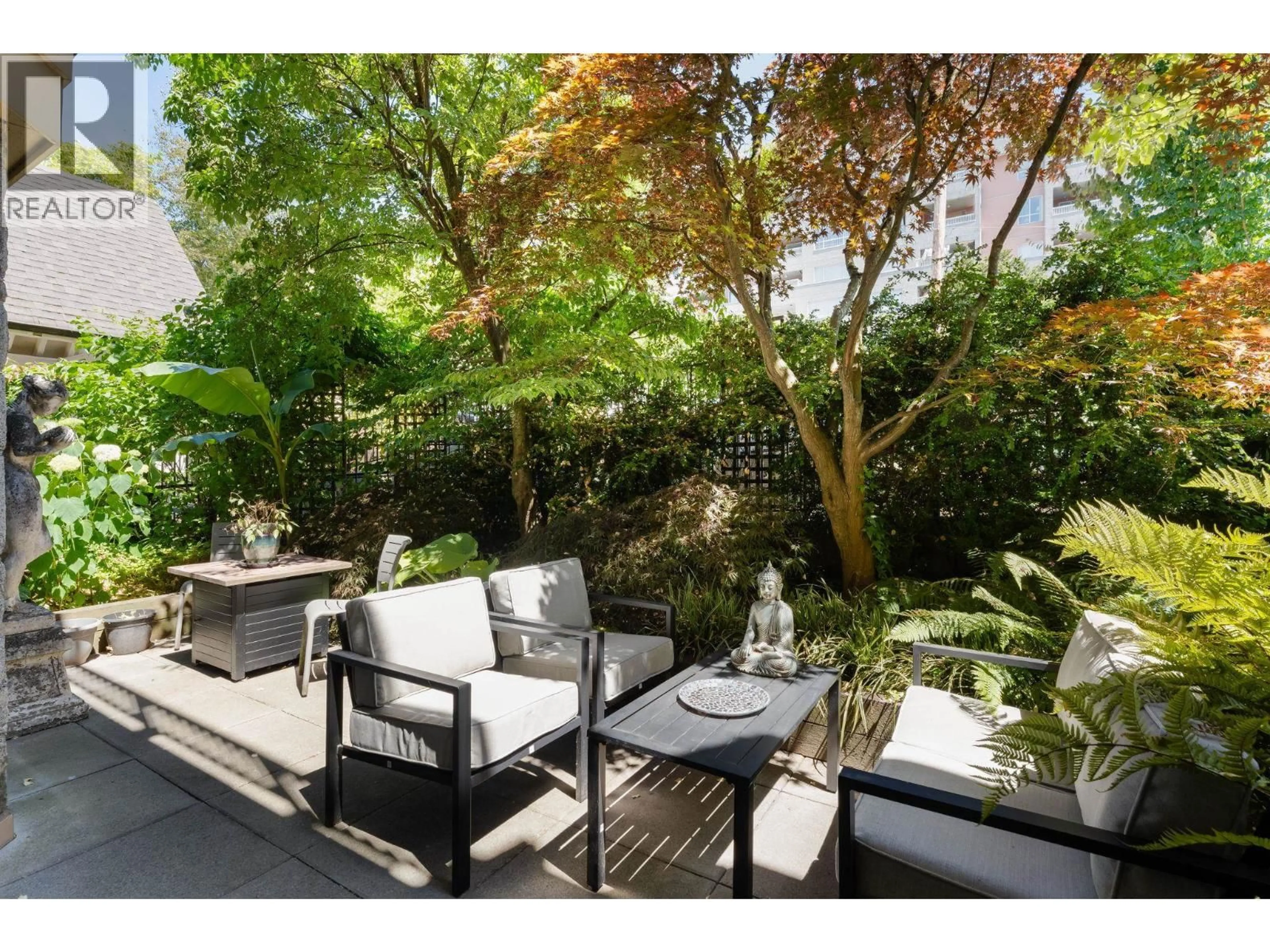 Patio, forest/trees view for 305 - 210 ELEVENTH STREET, New Westminster British Columbia V3M4C9