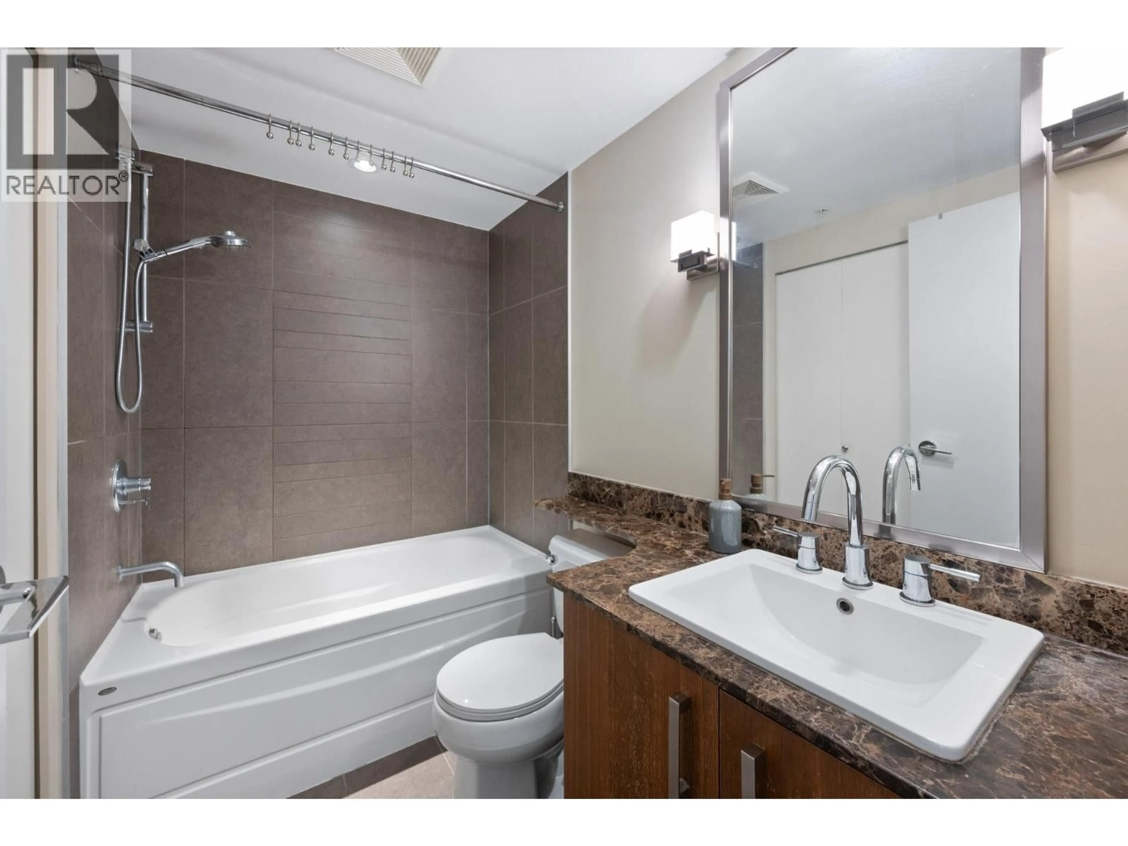 Standard bathroom, ceramic/tile floor for 312 - 5775 IRMIN STREET, Burnaby British Columbia V5J0C3
