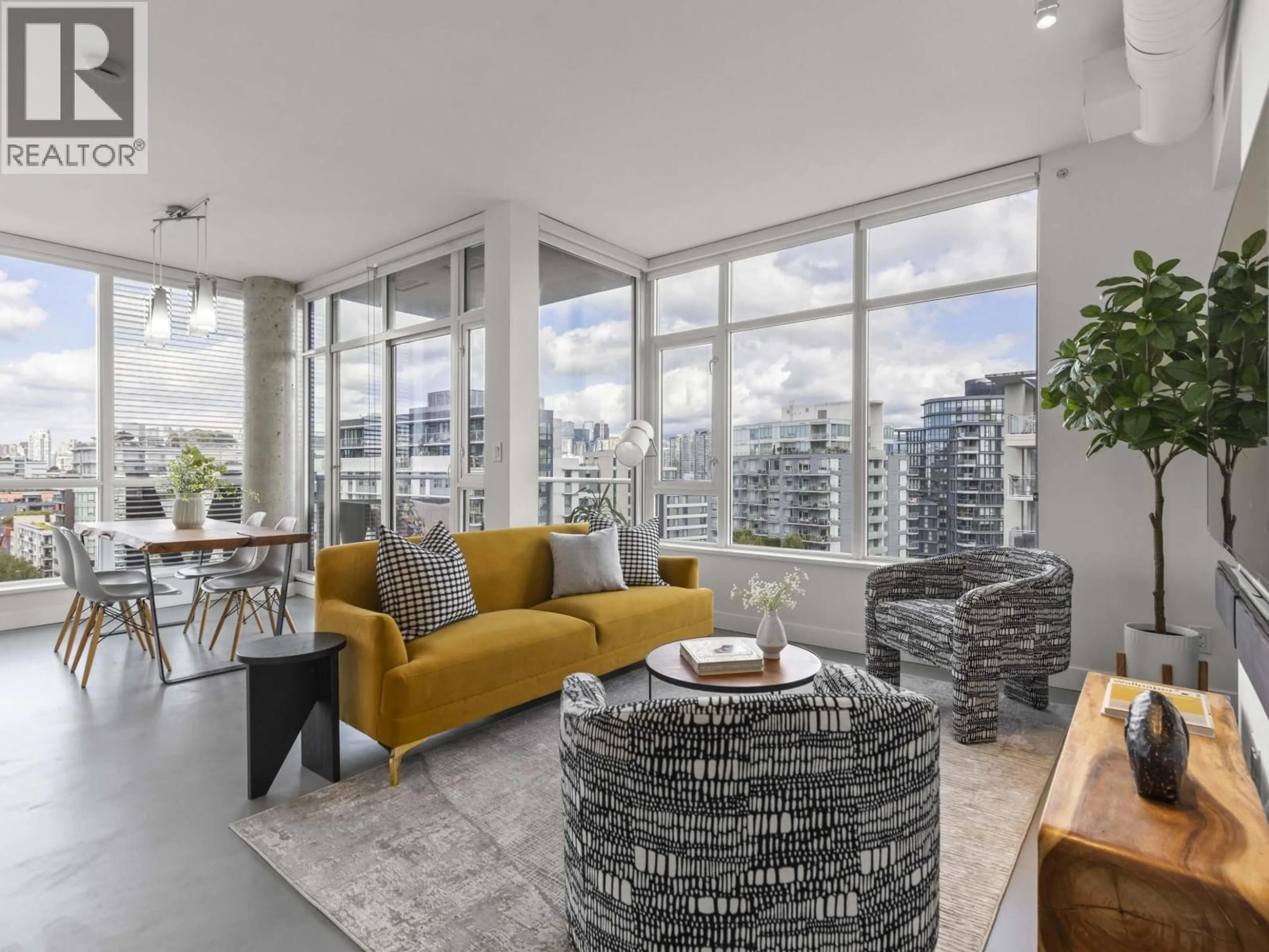 Living room with furniture, unknown for 1508 - 108 1ST AVENUE, Vancouver British Columbia V5T0E4