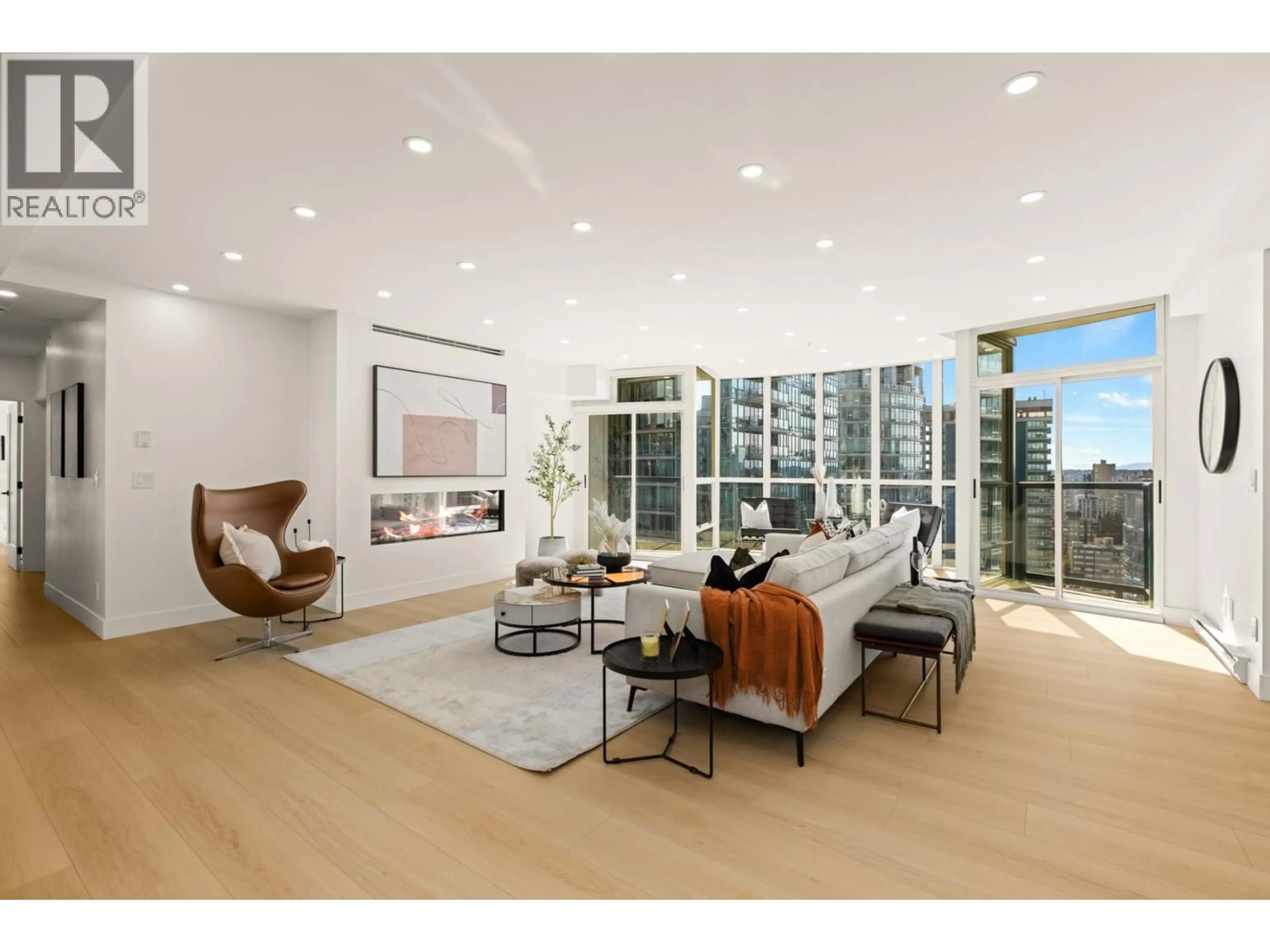 Living room with furniture, unknown for 2803 - 1239 GEORGIA STREET, Vancouver British Columbia V6E4R8