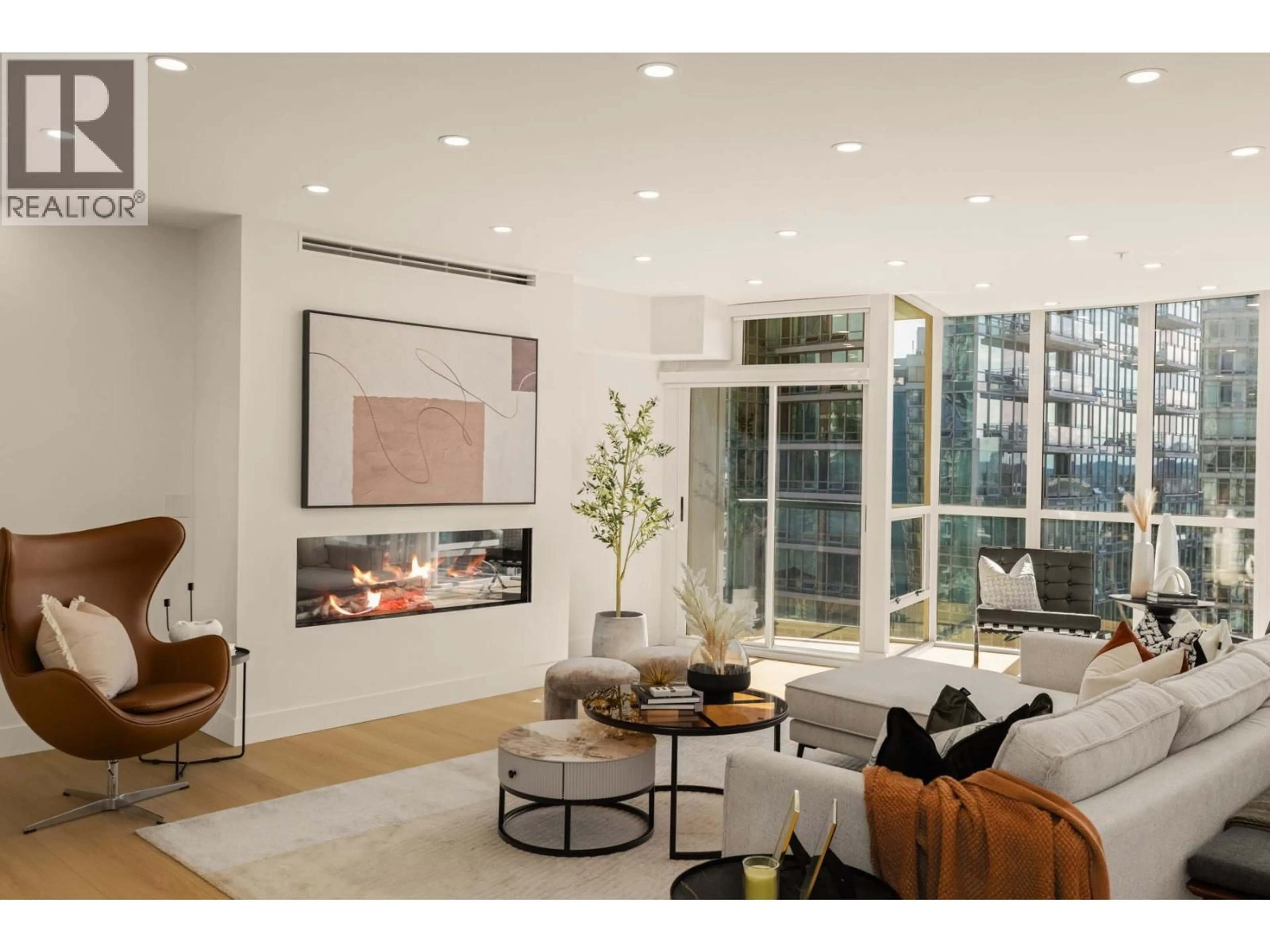 Living room with furniture, unknown for 2803 - 1239 GEORGIA STREET, Vancouver British Columbia V6E4R8